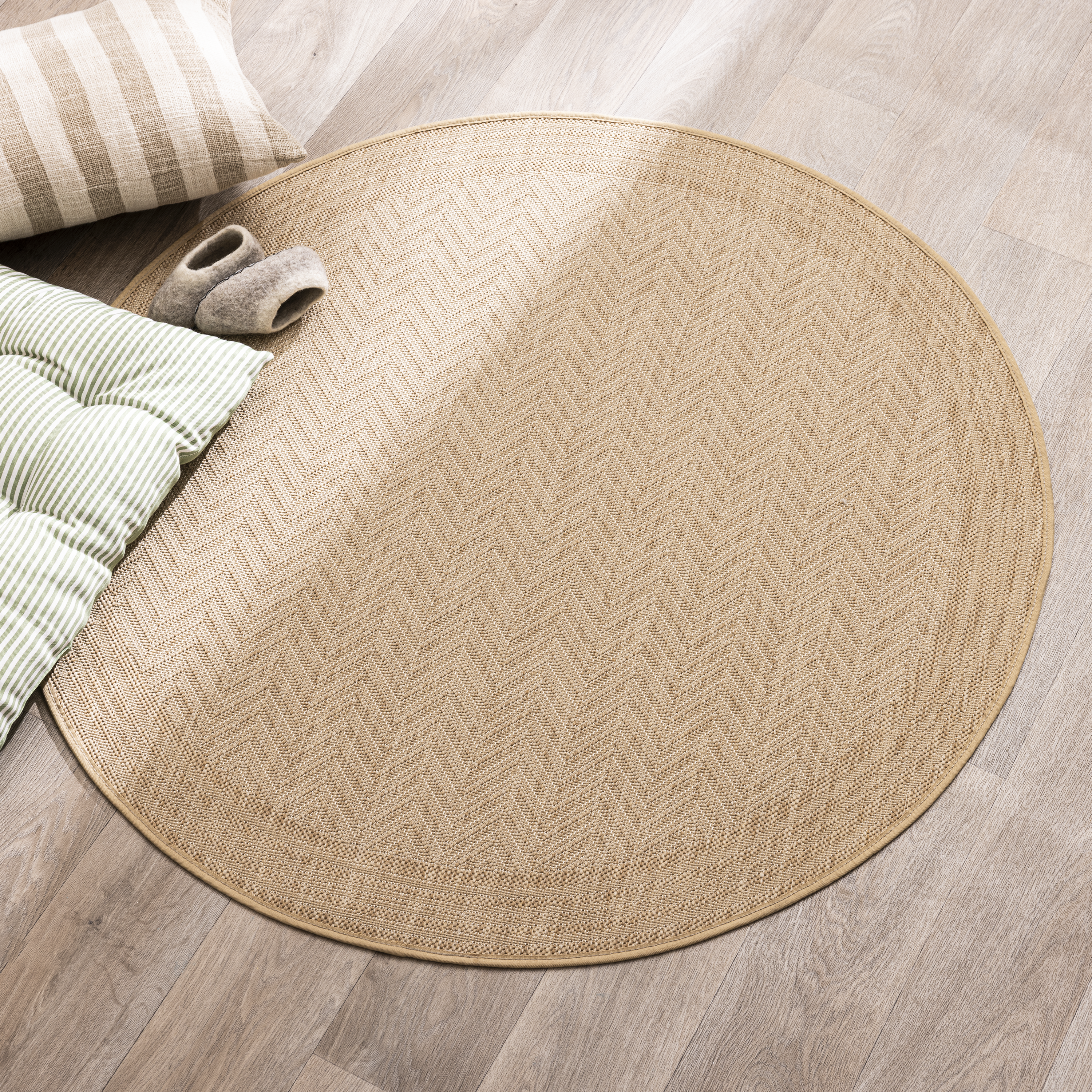 Scendiletto Awa in polipropilene, L 120 x L 120 cm, beige - 4