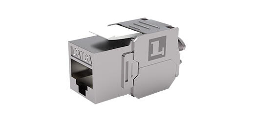 CONECTOR RJ45 HEMBRA CAT6A FTP METÁLICO