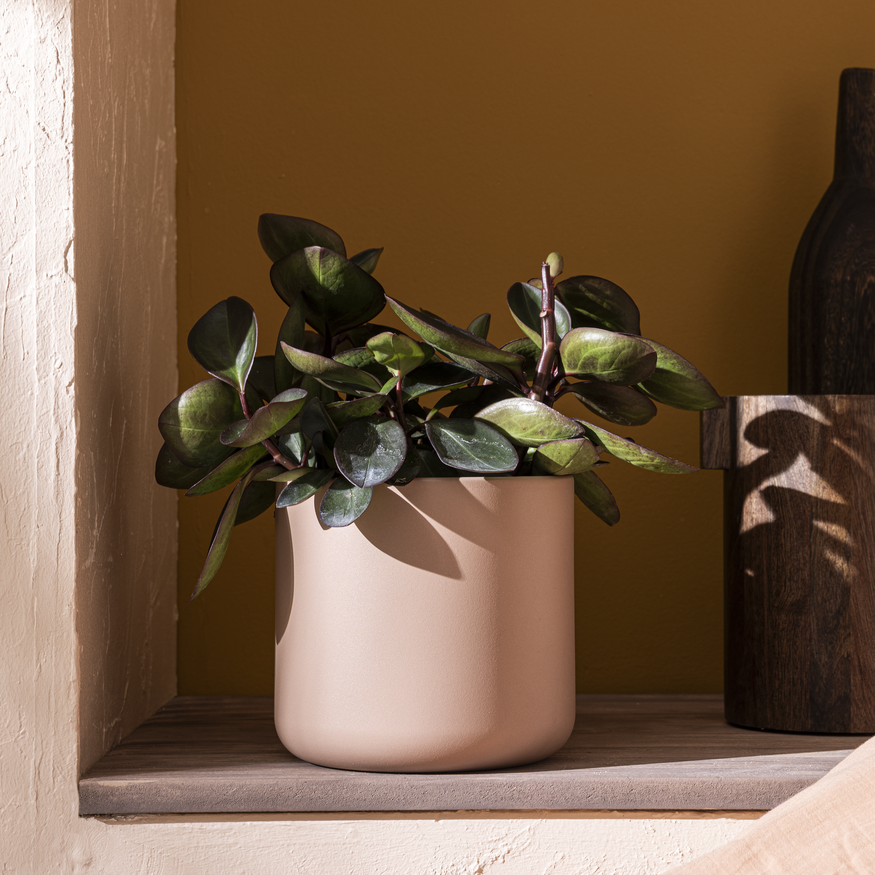 Vaso de cerâmica Geolia Rosália ø18cm creme - 3