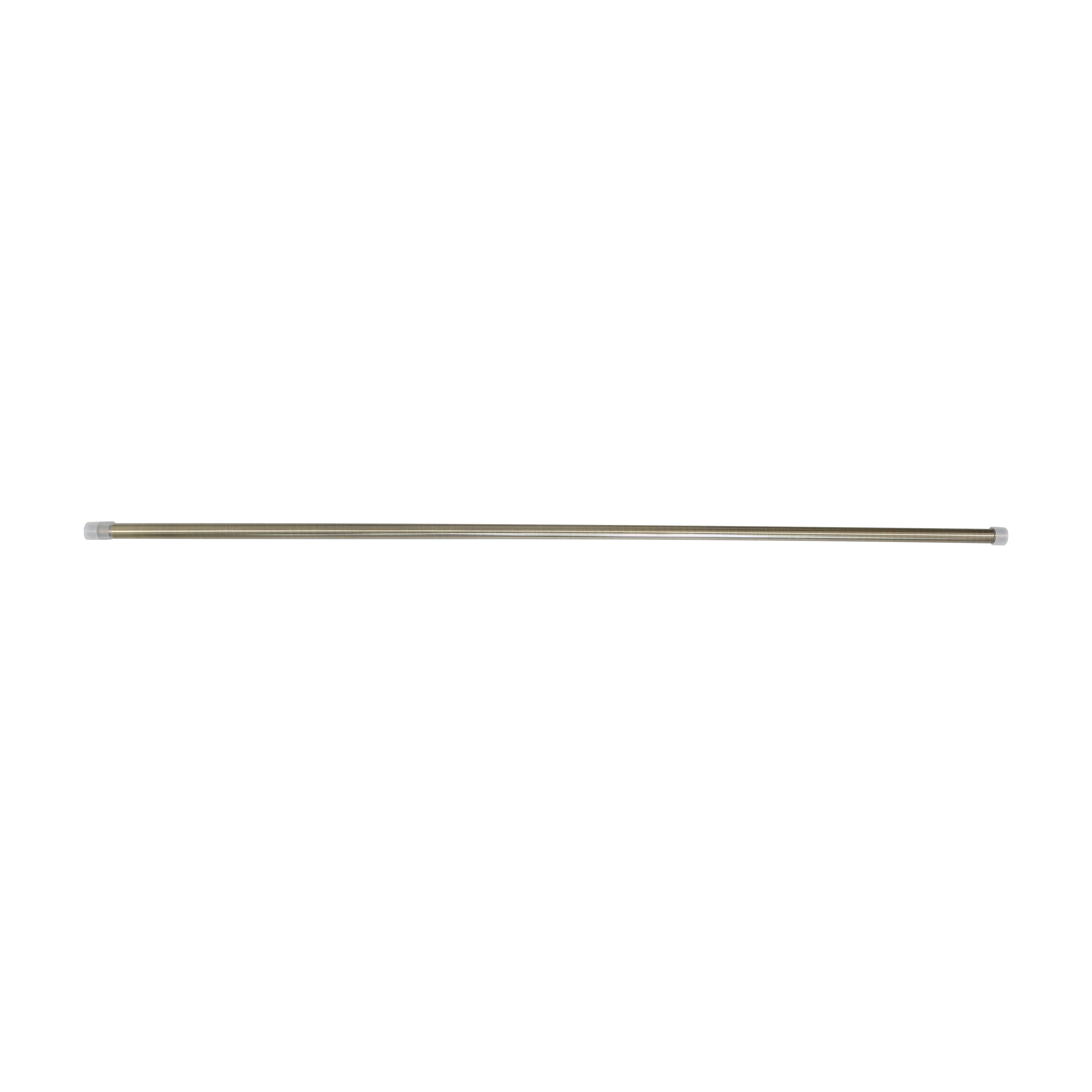 Barra para cortina acero color bronce INSPIRE diámetro 20 mm extensible 210-385 cm - 4