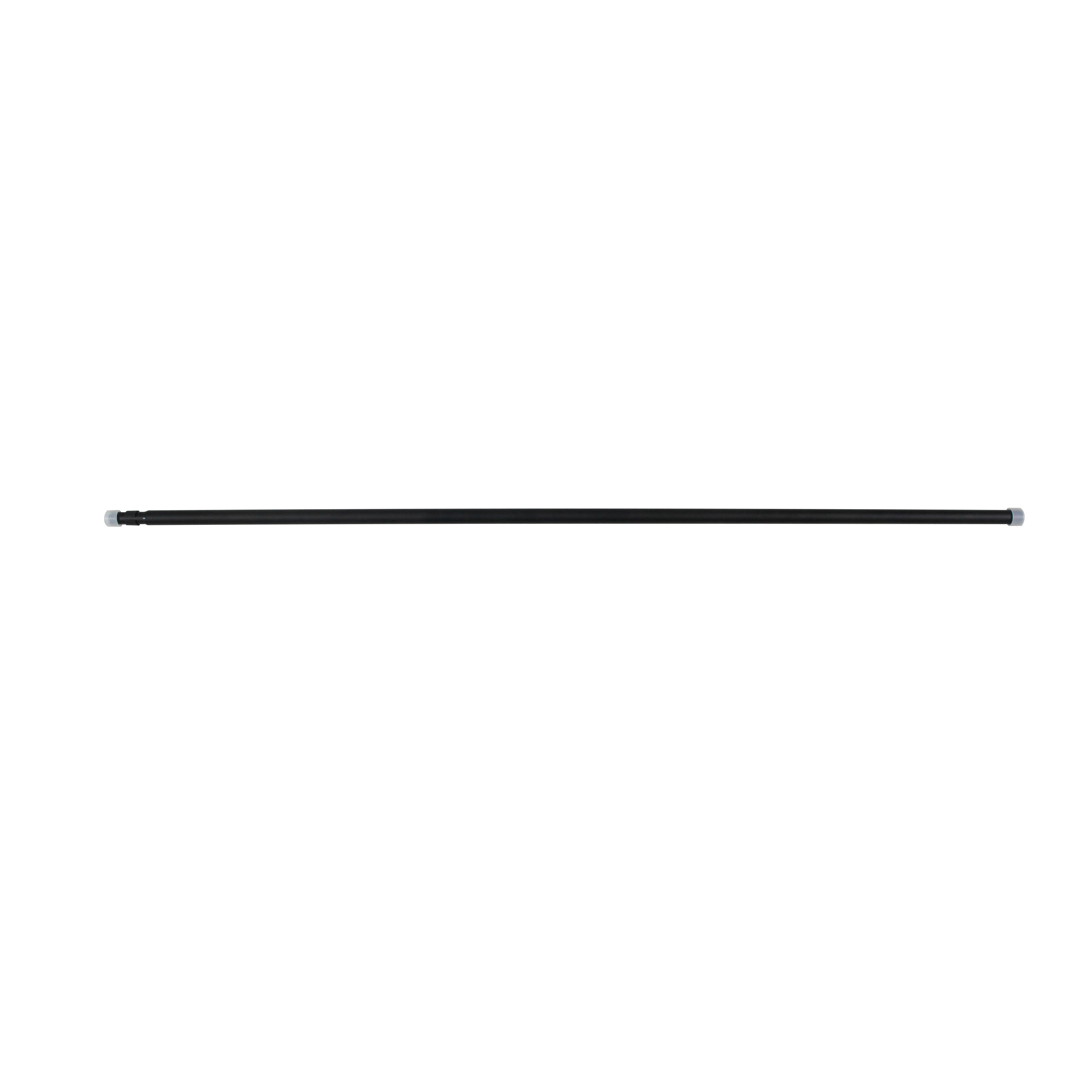 Barra para cortina acero color negro mate Design INSPIRE diámetro 20 mm extensible 210-385 cm - 4