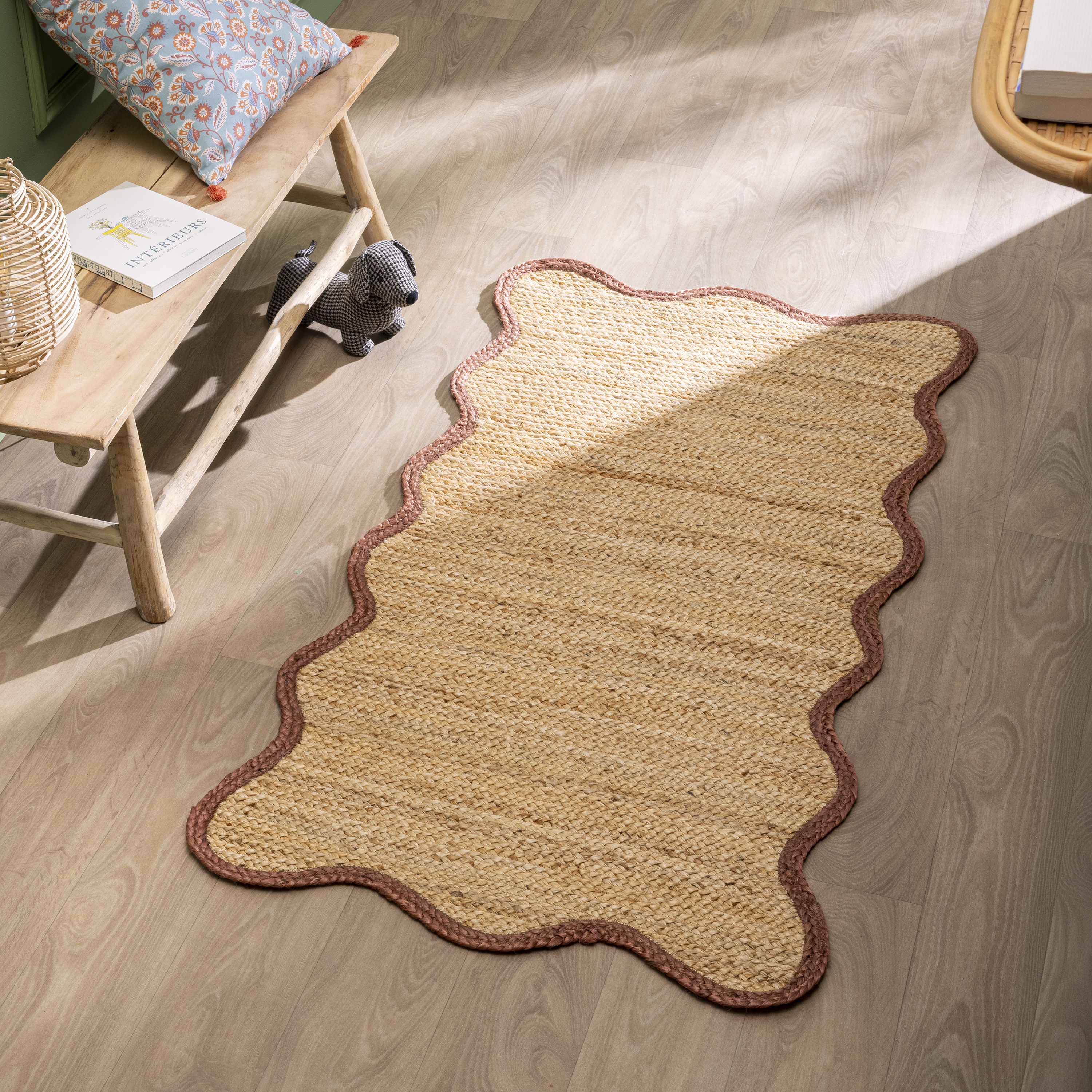 Tapete corredor Pop 80x150cm bege Inspire - 3