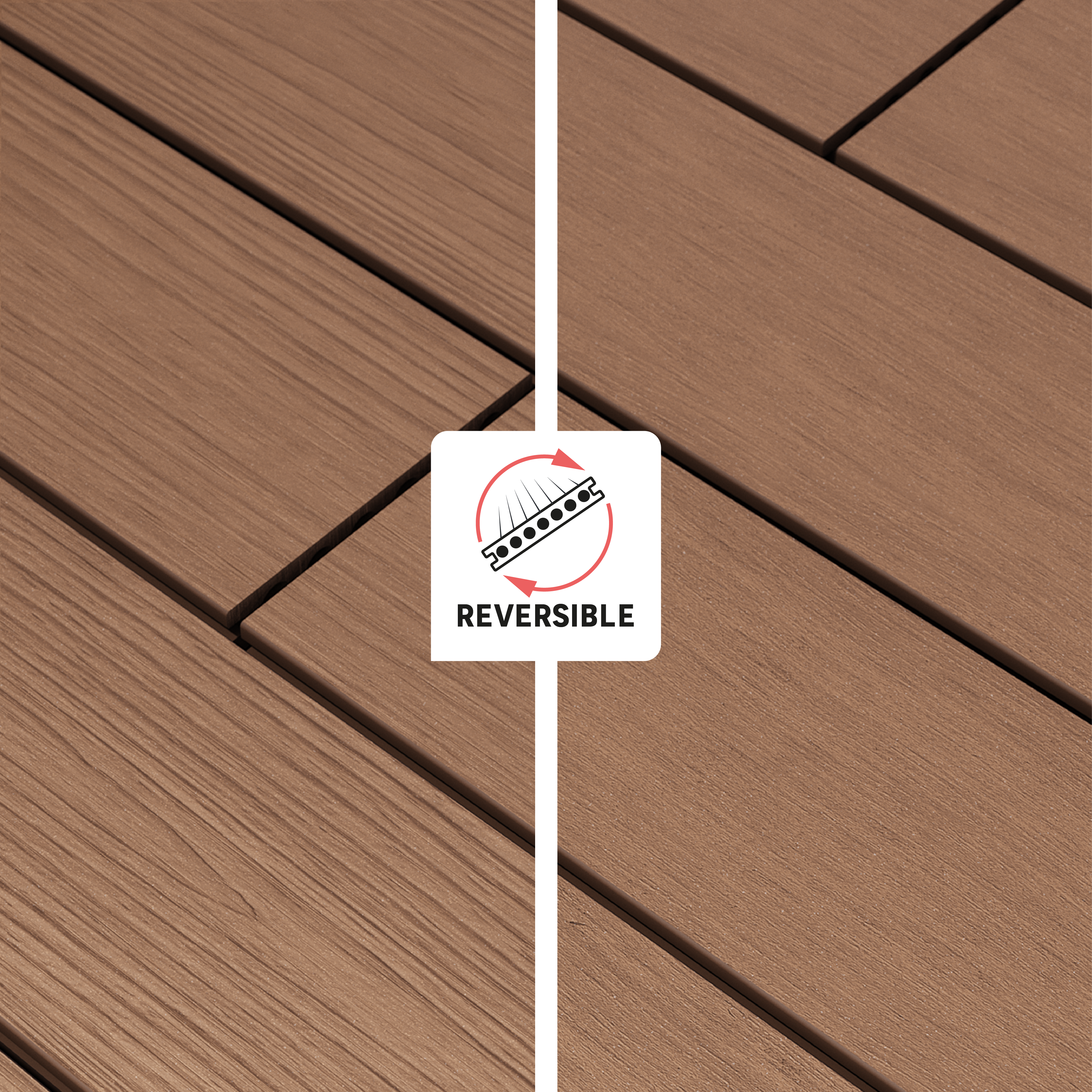 Deck Composite 240x14,5 cm 22 mm Teka Himya Naterial - 4