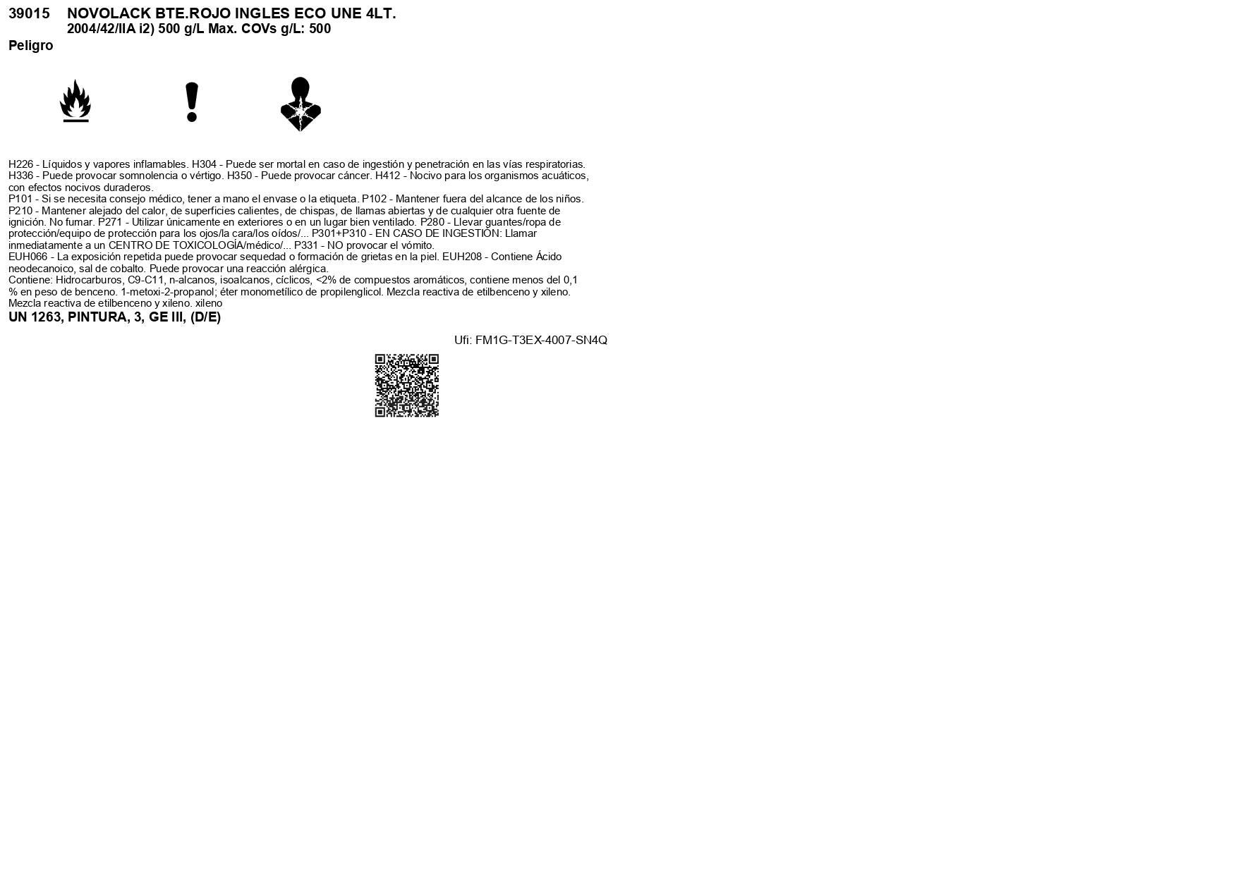 ESMALTE SINTÉTICO BRILLANTE NOVOLACK 4L ROJO INGLES - 3