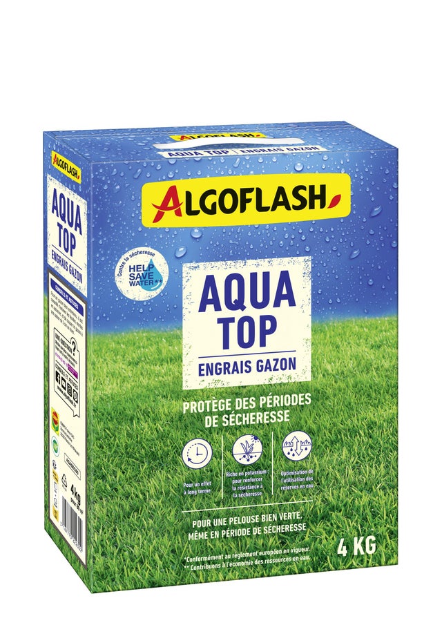 Engrais pelouse ALGOFLASH 90 m²