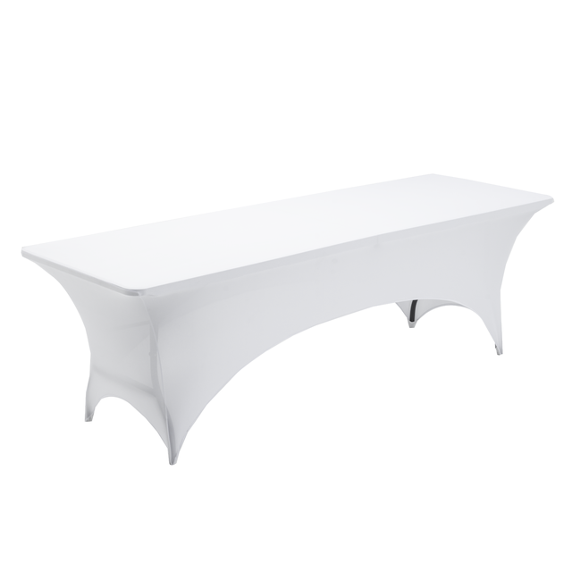 Funda de mesa catering Folo blanco 183x74cm