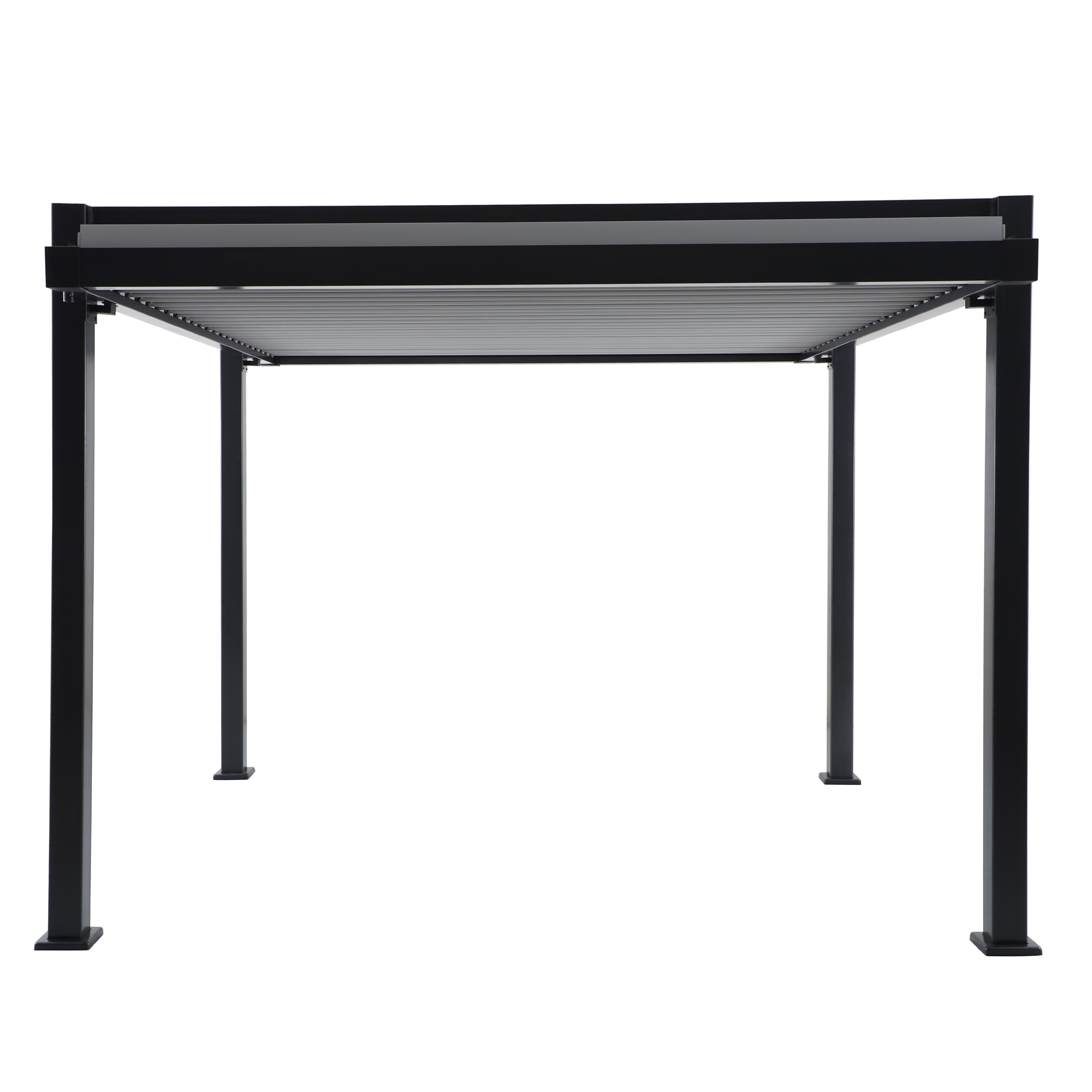 Pergola bioclimatica 320x358 cm in alluminio, antracite - Clima Odyssea NATERIAL - 4