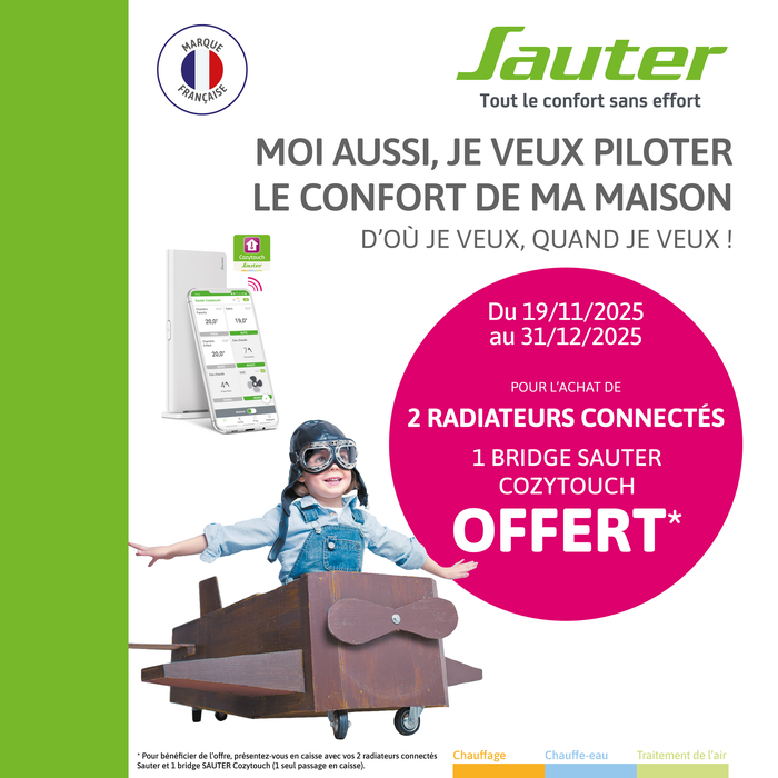cozytouch offerte sauter