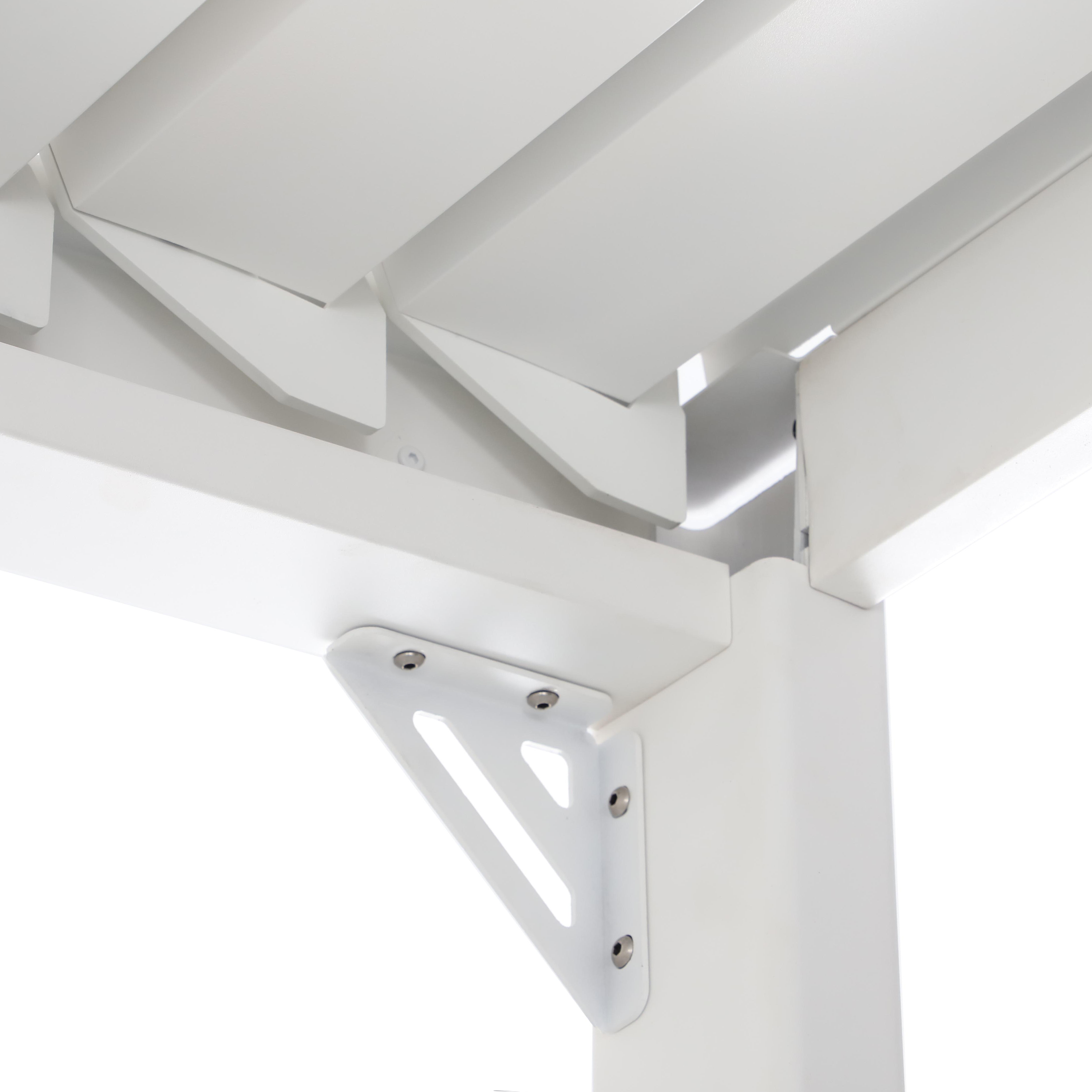 Pergola bioklimatyczna Clima Odyssea 319x380,5 cm biała Naterial - 4
