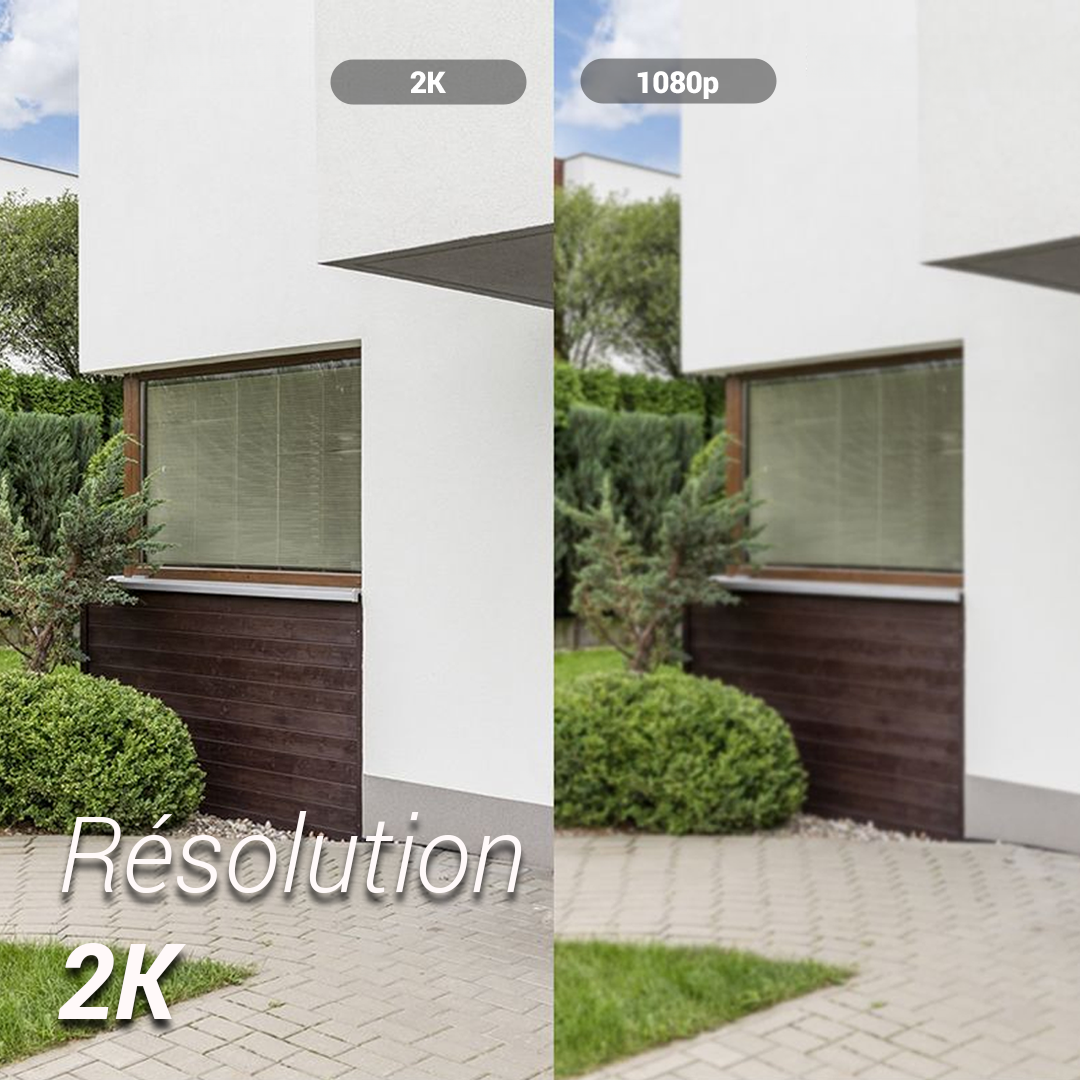 Caméra de surveillance projecteur EL3, 2K motorisée Wi-Fi sur secteur, EZVIZ - 3