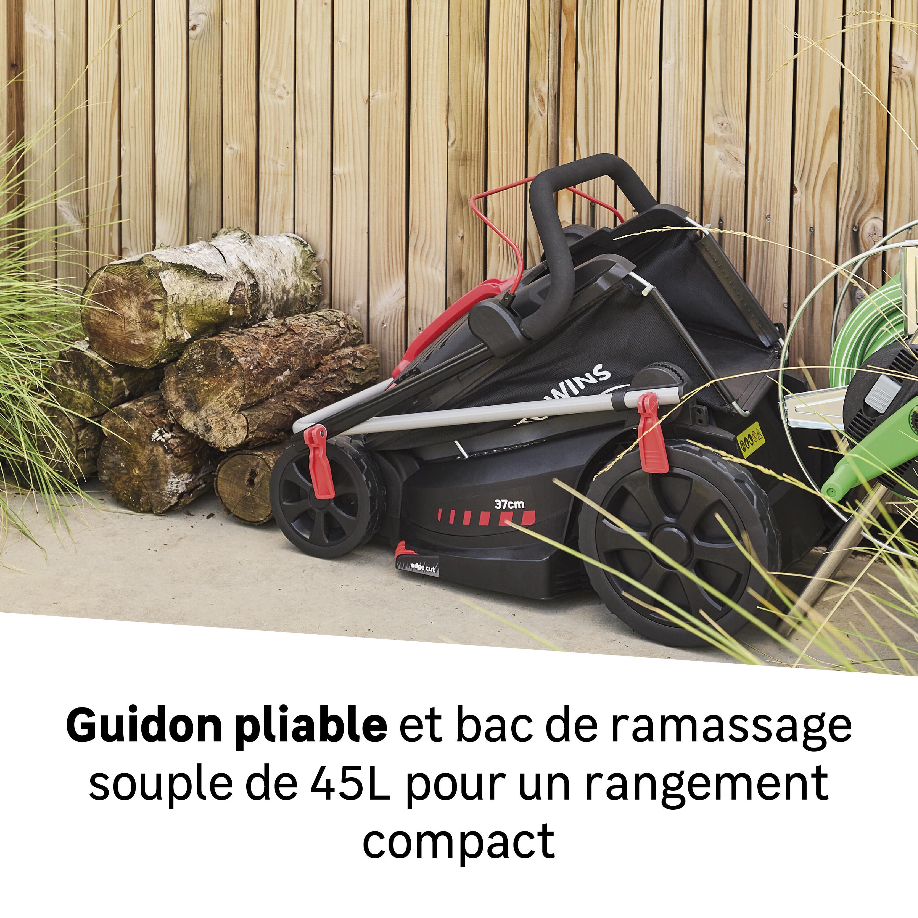 Tondeuse électrique STERWINS ELM2-37P.1, 1600 W, 230 V, l.37 cm - 6
