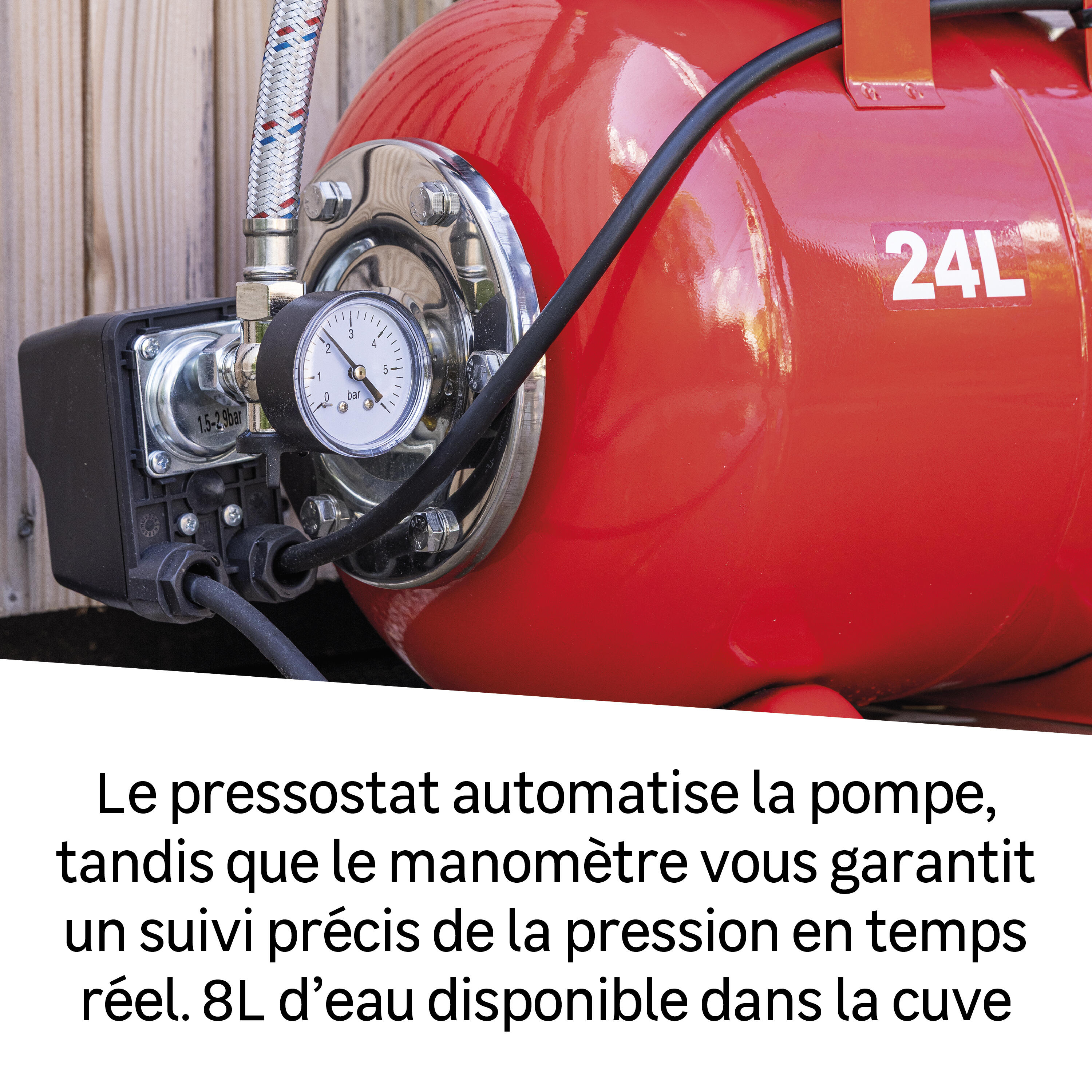 Surpresseur STERWINS 5000 l/h - 4