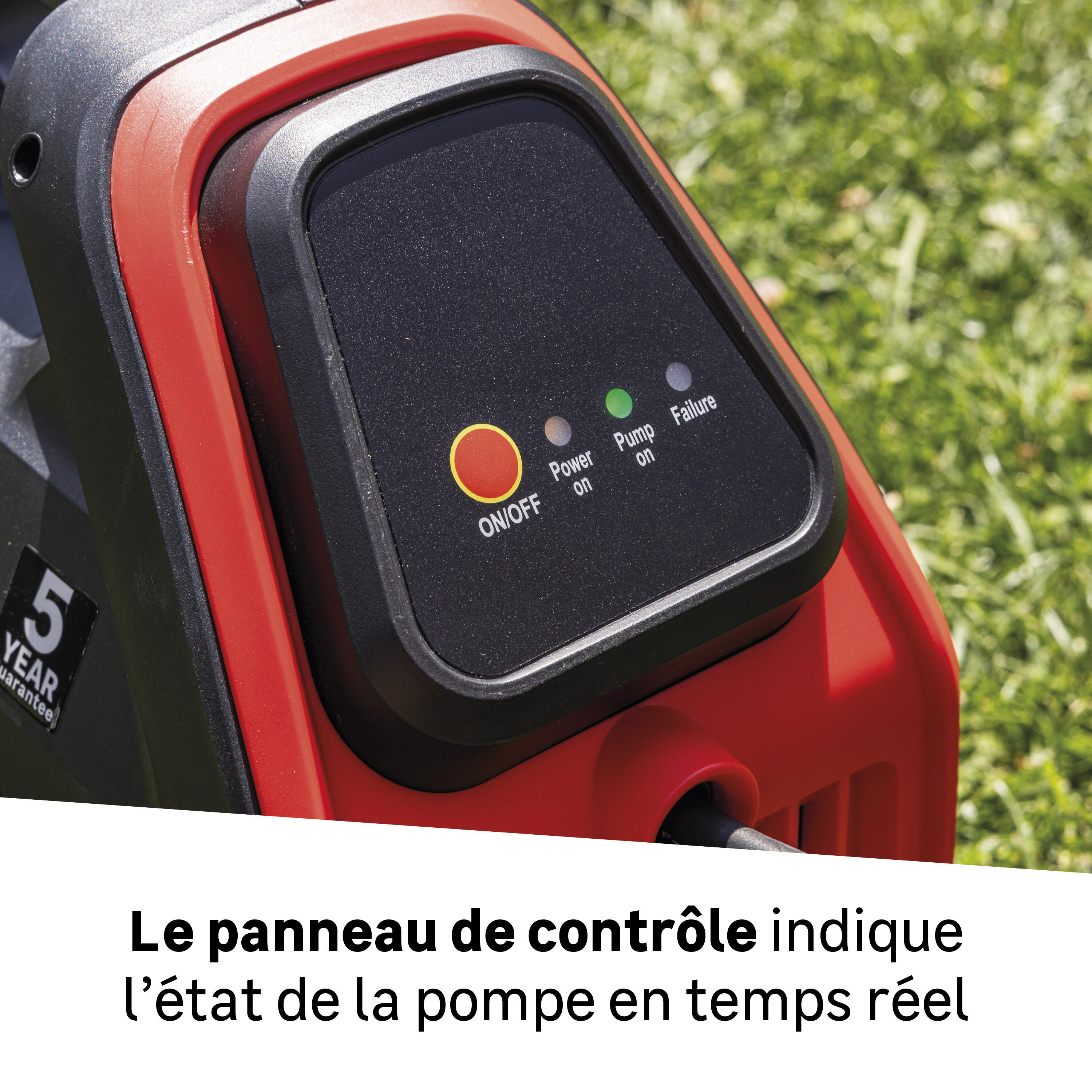 Pompe de surface STERWINS 5500 l/h - 4