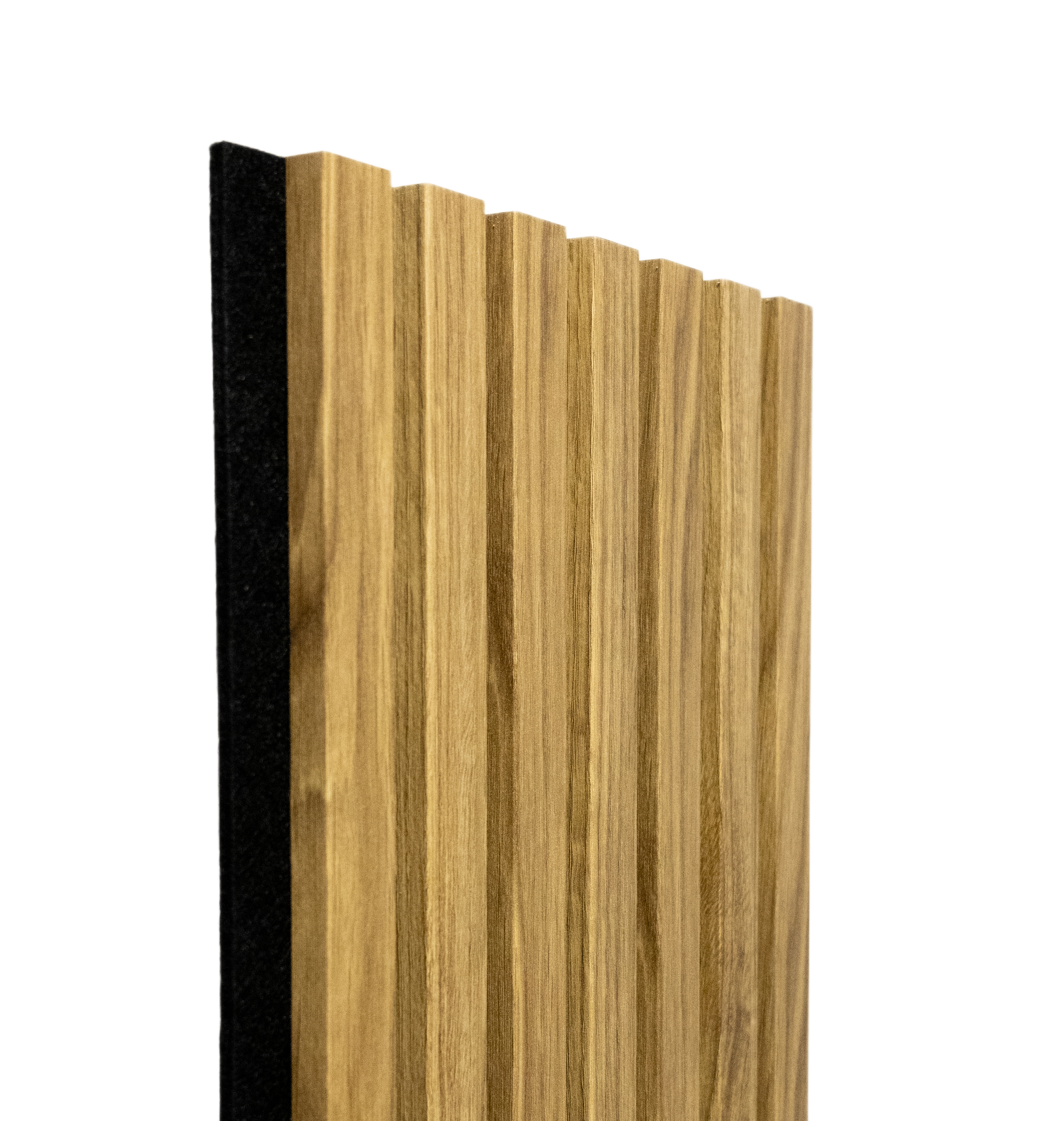 Panel ścienny 3D lamele na filcu 270x30 cm Dąb Catania 7 lameli