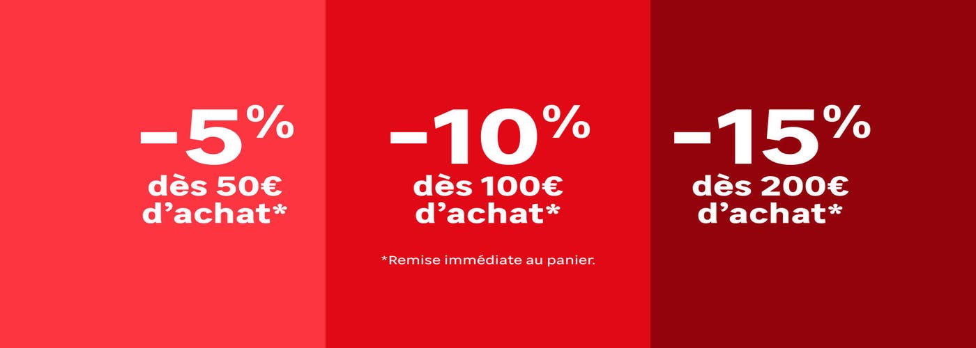 Des remises sur de grandes marques