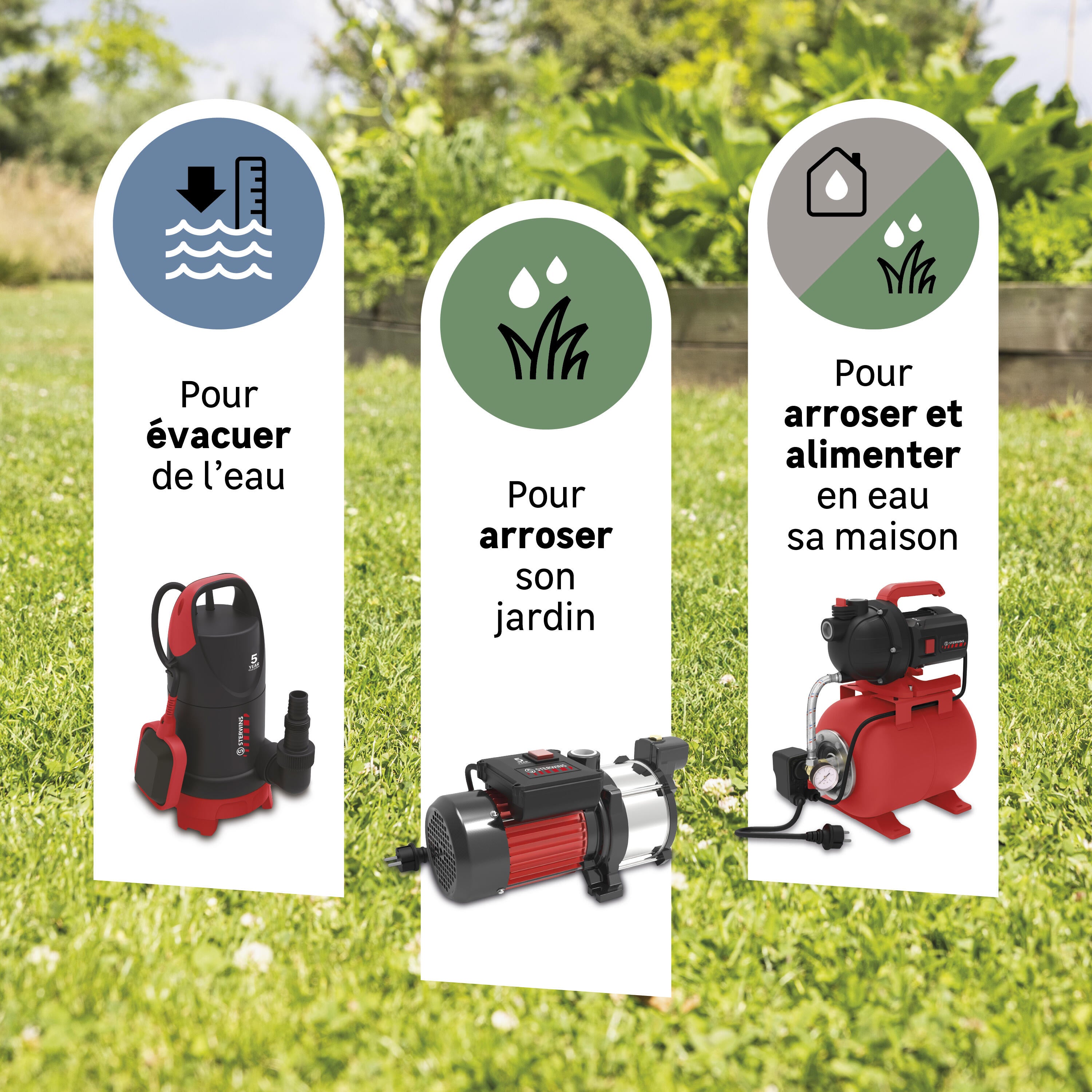 gamme pompes sterwins - 0