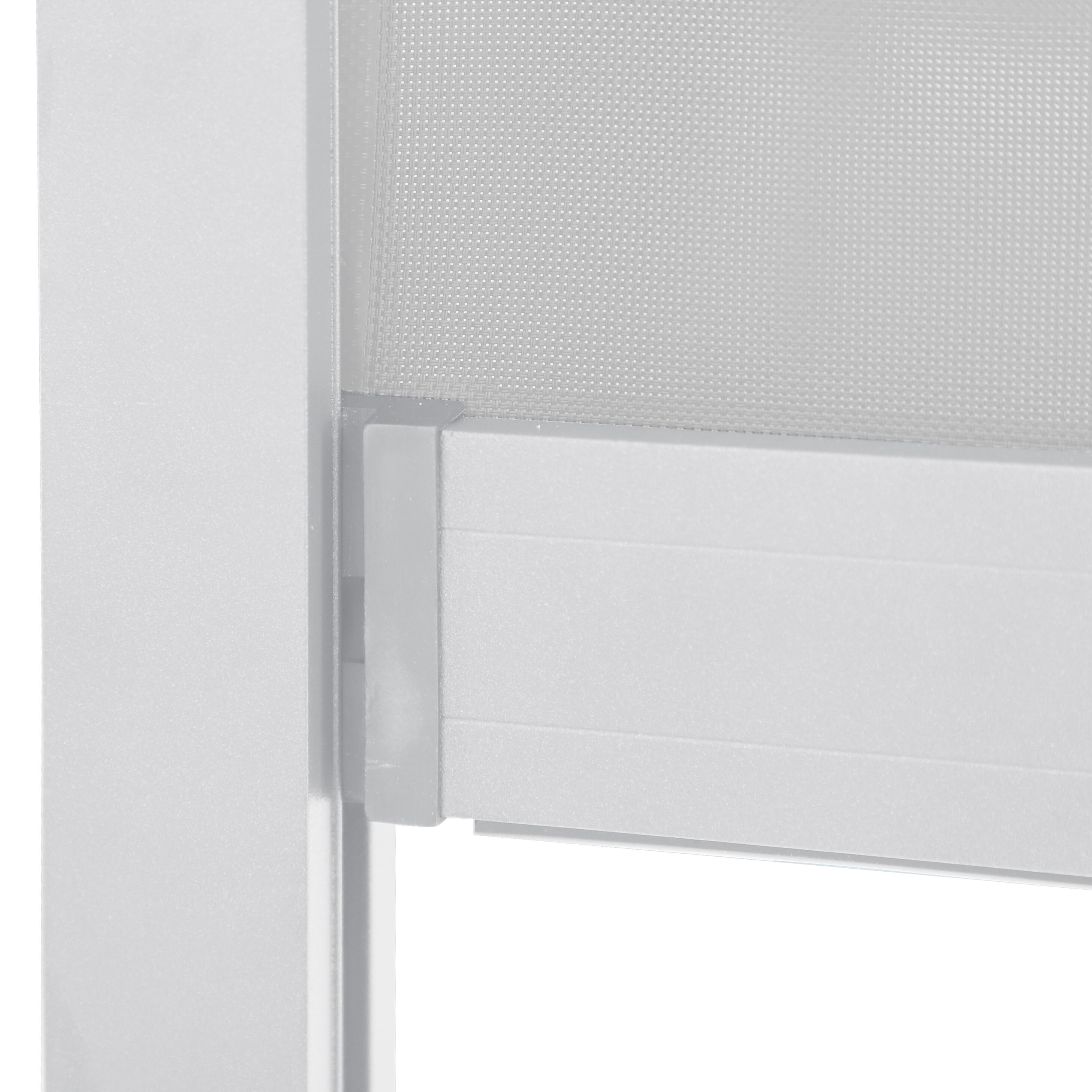 Store latéral en aluminium blanc NATERIAL pour pergola Astra, L.340.8xH.231.6 cm - 8
