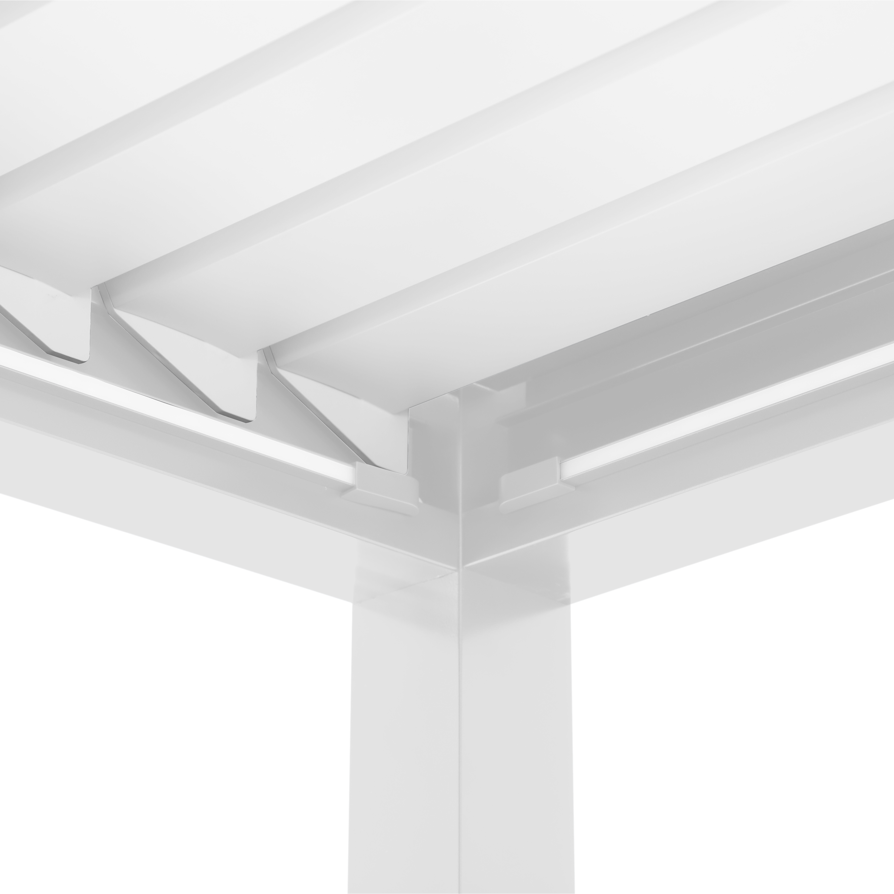 Pergola bioklimatyczna Clima Astra 300 x 393 cm biała Naterial - 7