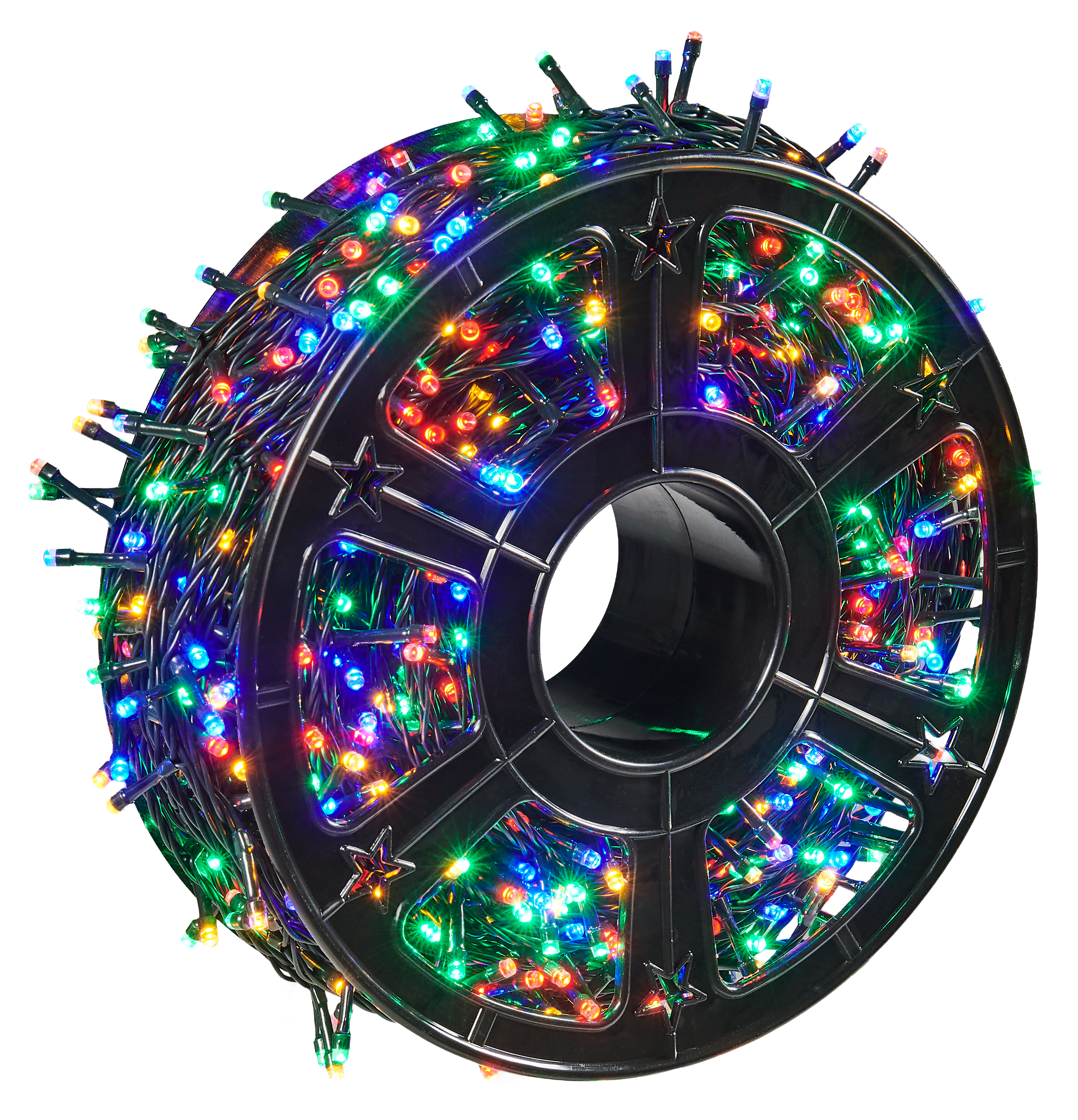 Lampki choinkowe zewnętrzne 1000 LED 8 funkcji, programator, multikolor  EUROHIT - 4