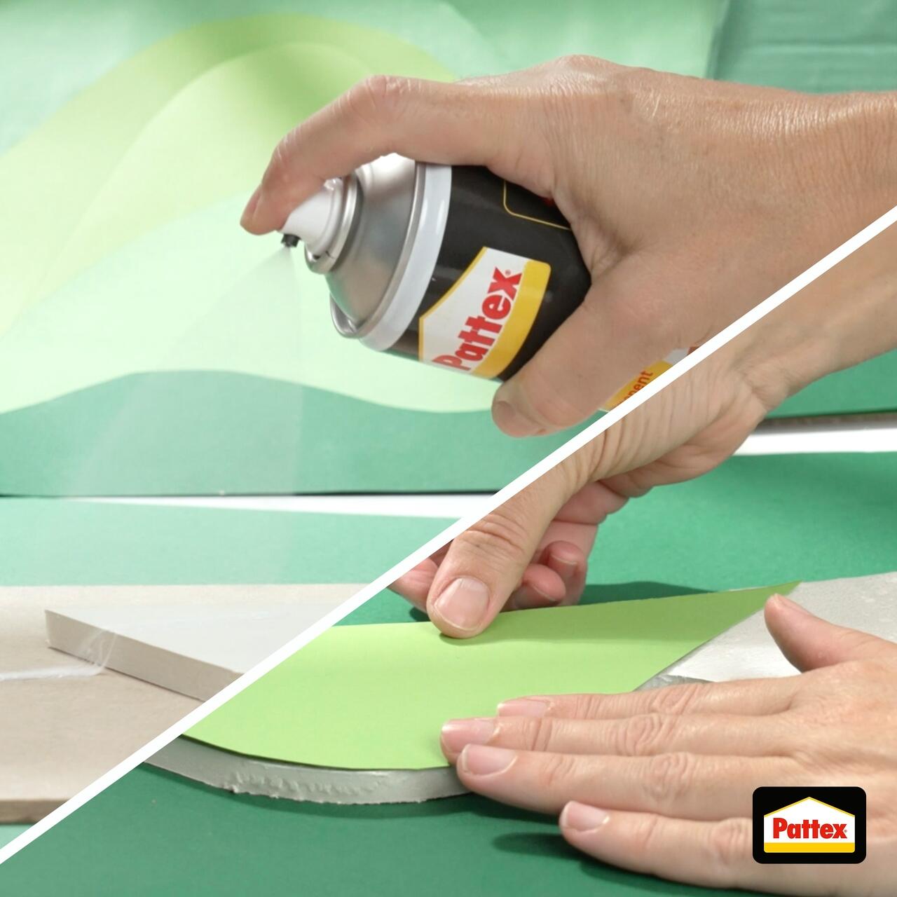 Cola de contacto Pattex 400 ml amarillo, para papel, resiste al calor. Para unir materiales. - 5