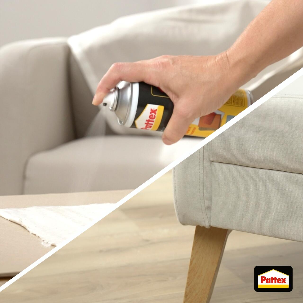 Cola de contacto Pattex 400 ml amarillo, para papel, resiste al calor. Para unir materiales. - 4