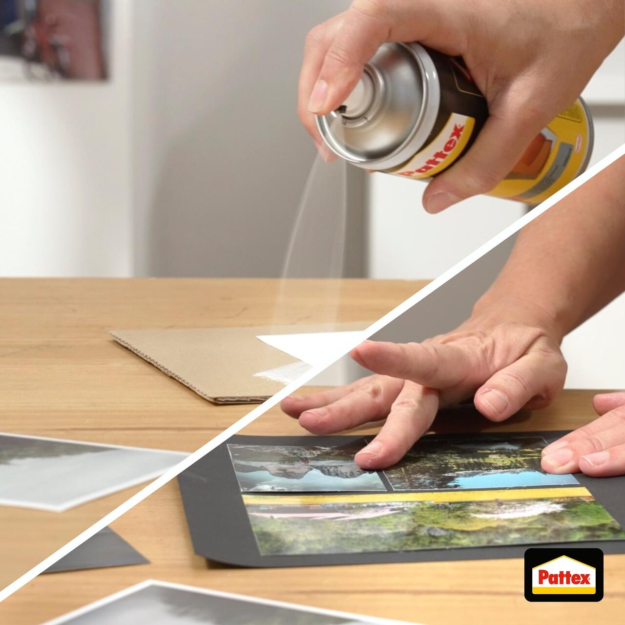 Cola de contacto Pattex 400 ml amarillo, para papel, resiste al calor. Para unir materiales. - 3