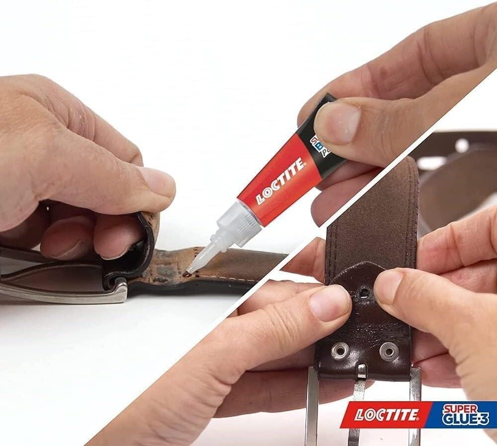 Pegamento instantáneo Super Glue-3 Control Power Flex 3 gr transparente para metal, madera, plástico, resiste al agua. Para unir materiales. - 5