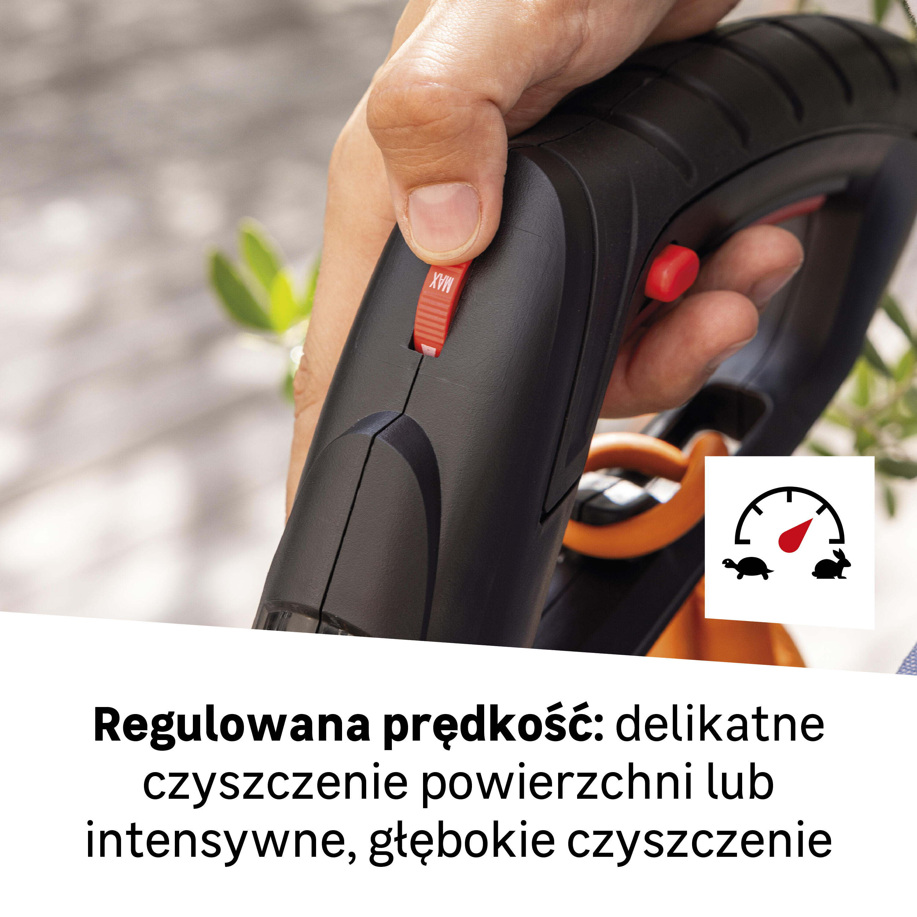 Szczotka elektryczna myjka do czyszczenia drewnianych tarasów 500W Sterwins - 10