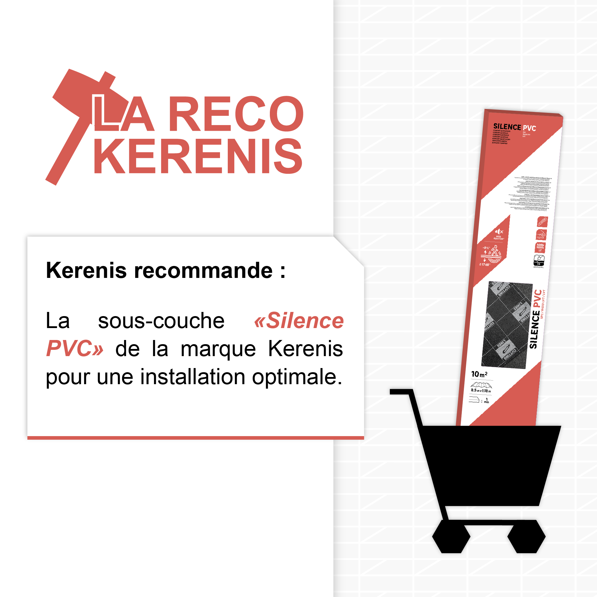 sous couche sol pvc spc kerenis - 1