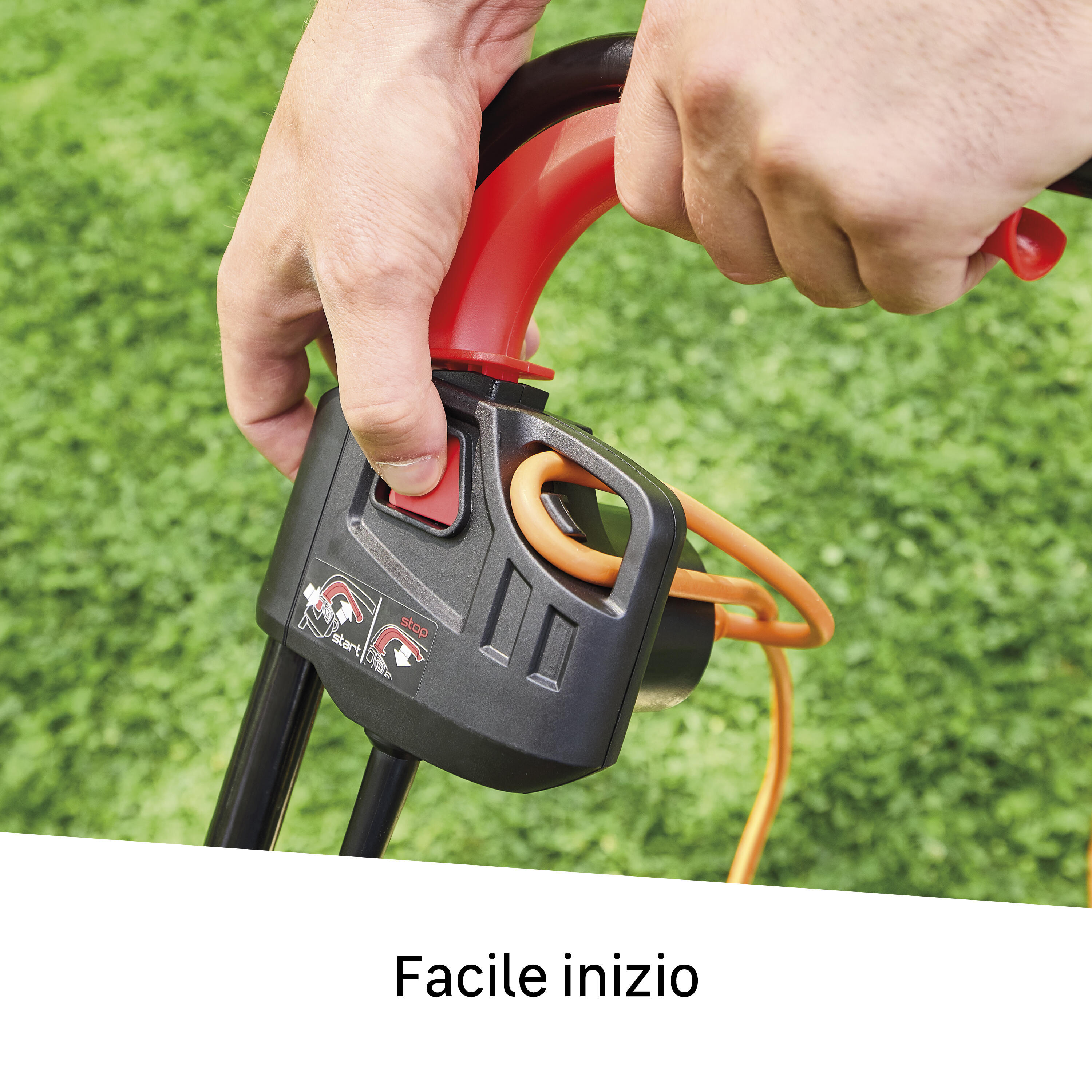 Tagliaerba elettrico velocità non regolabile (trainato a comando) STERWINS ELM1-33P4 1400 W L 33 cm - 4