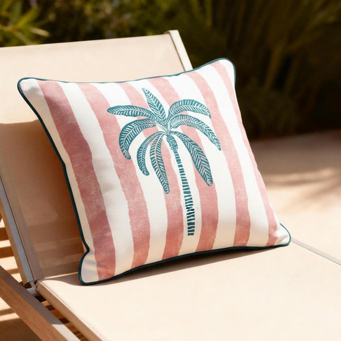 Terraza chill out con cojines