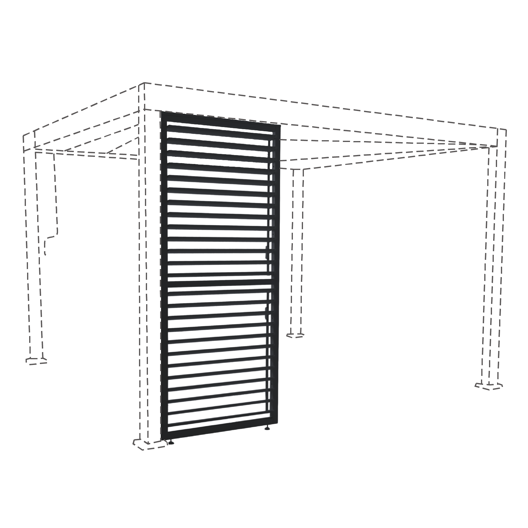 lames panneau pergola naterial - 1