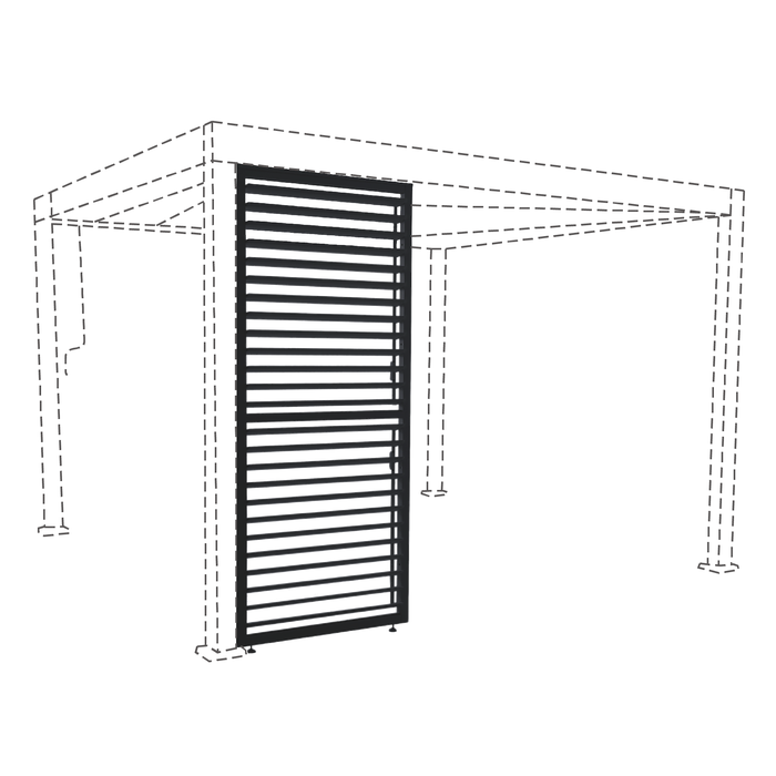 lames panneau pergola naterial