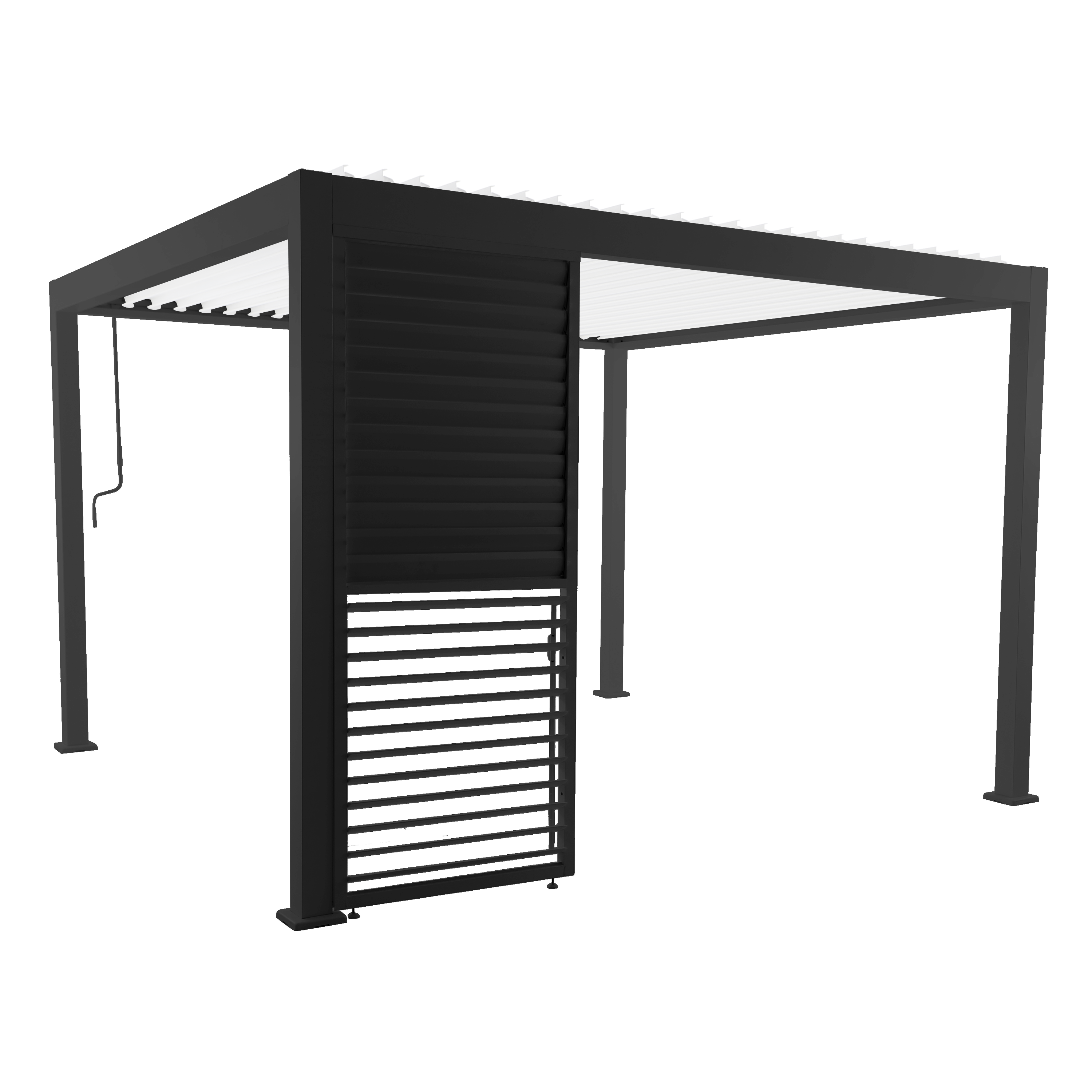 Panel żaluzja do pergoli Clima Astra 300-393 cm antracyt Naterial