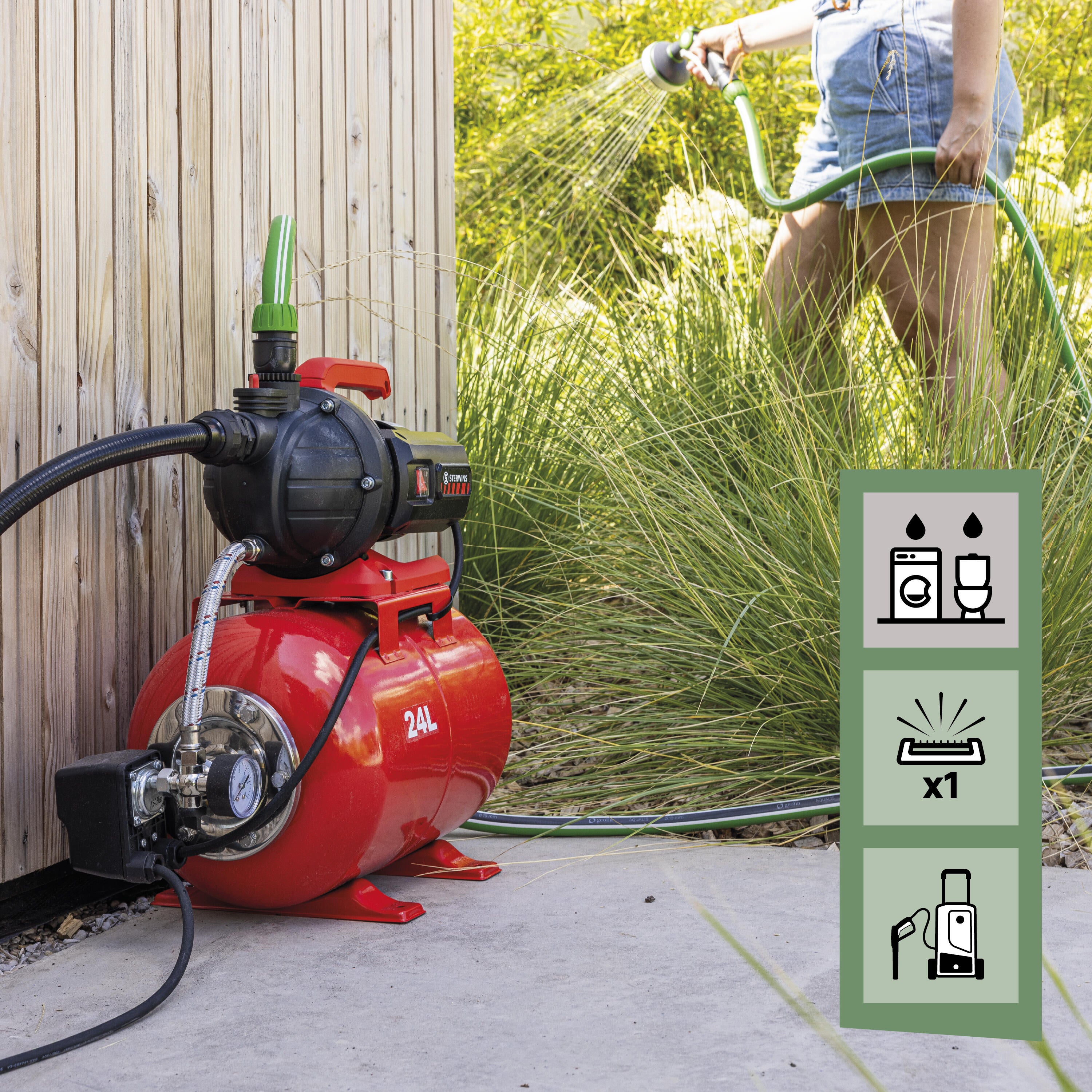 Surpresseur STERWINS 5000 l/h - 3