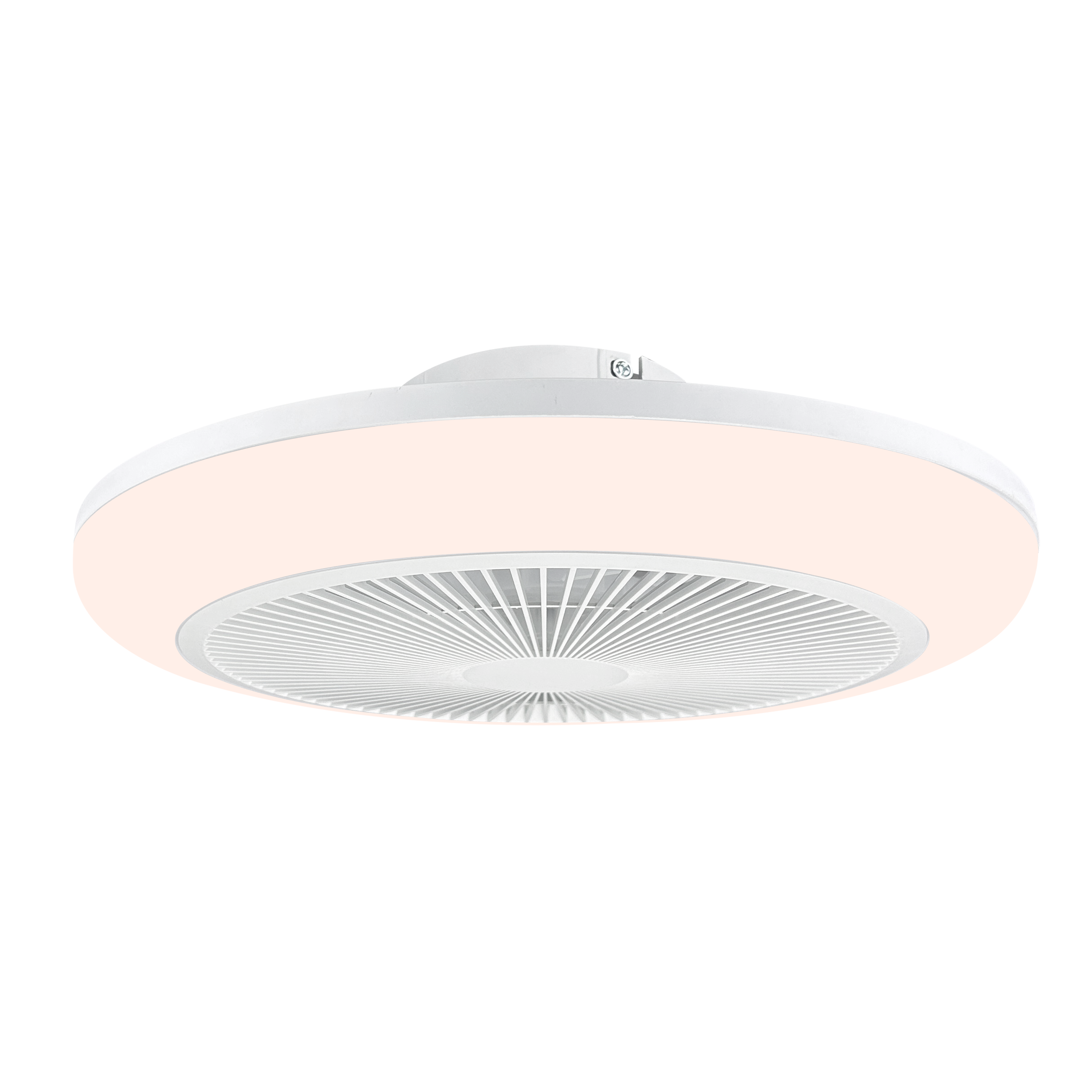 Ventilateur de plafond LED, Patna, 48 cm, blanc - 11