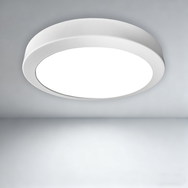 Plafón LED blanco SURFACE IP20 3700 lm 3 tonos de luz CCT(2700K-4000K-6000K) 30 cm 
