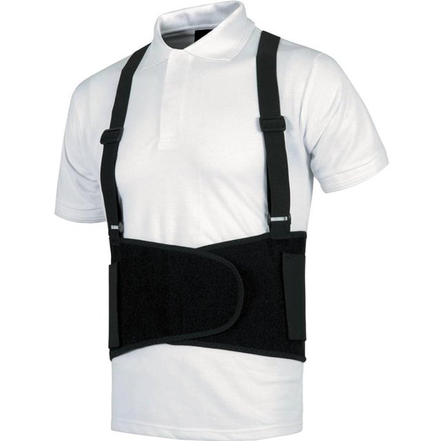 FAJA LUMBAR VELCRO CON TIRANTES JUBA TALLA XL