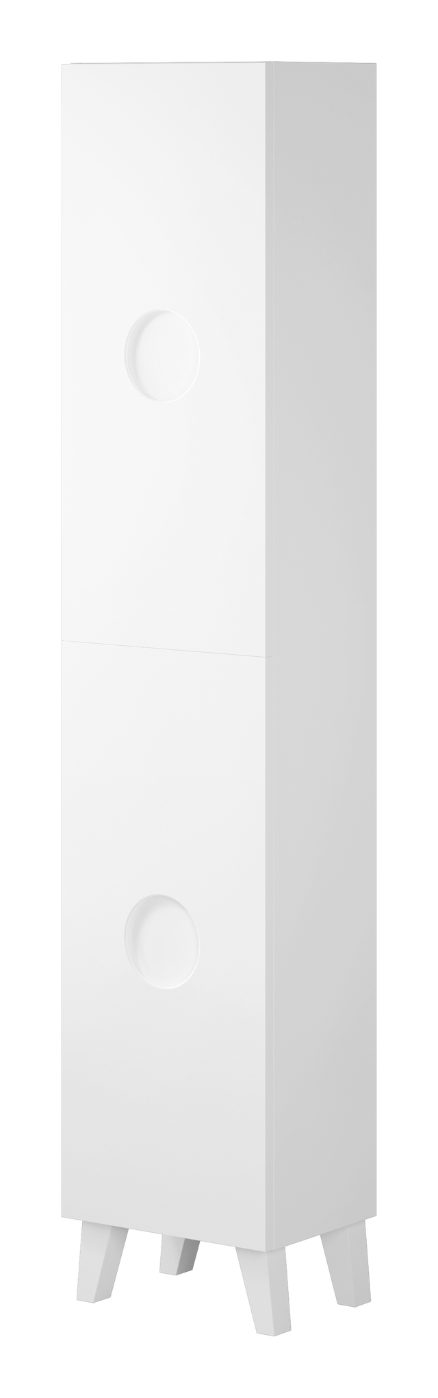 Columna de baño New Sphere blanco 35x161x30 cm
