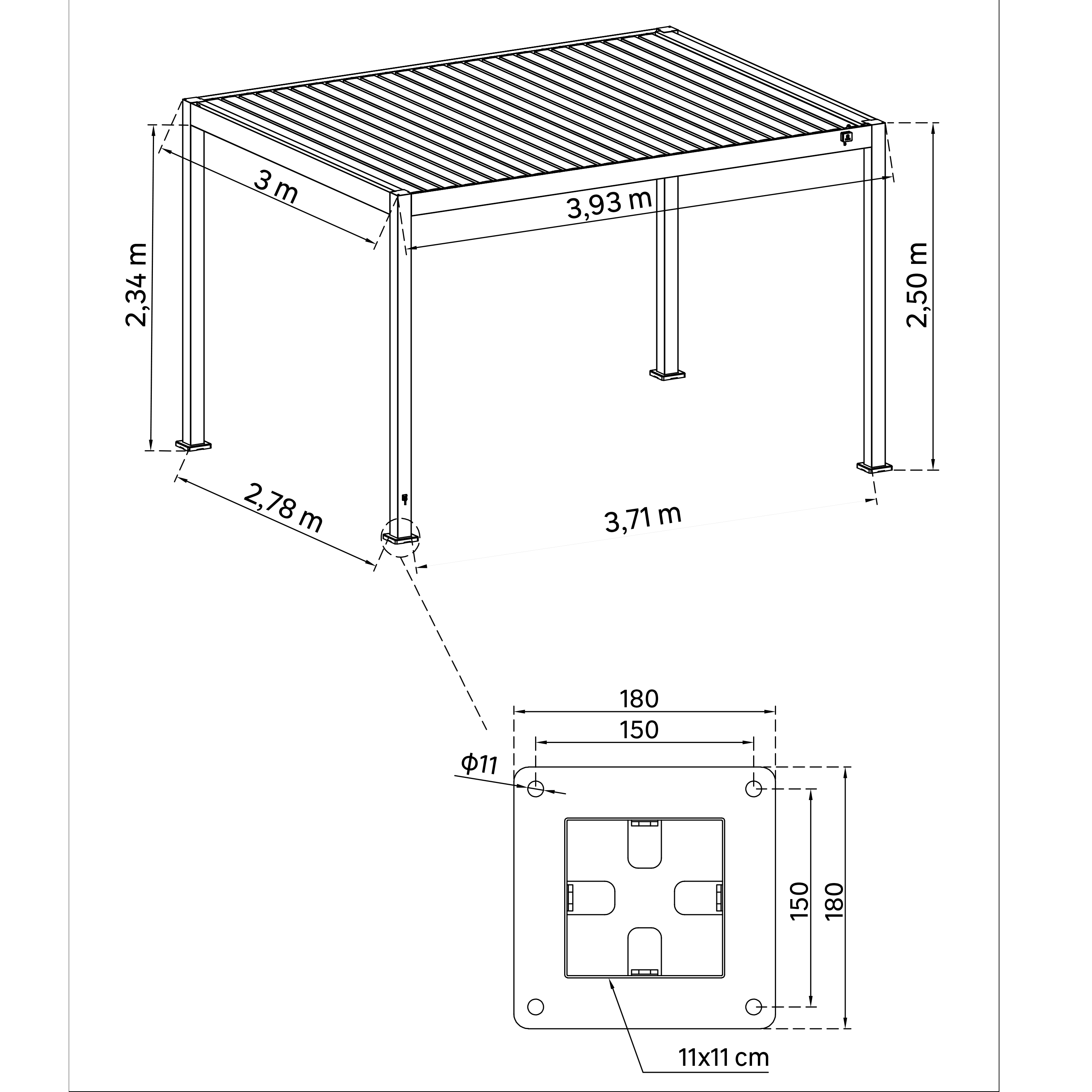 Pergola materiale - 2