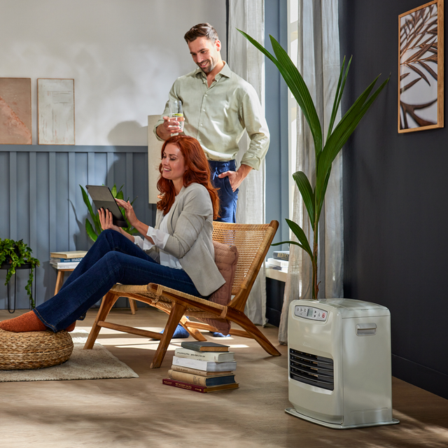 Poêle à pétrole à injection électronique QLIMA SRE3430C-2, 3 kW