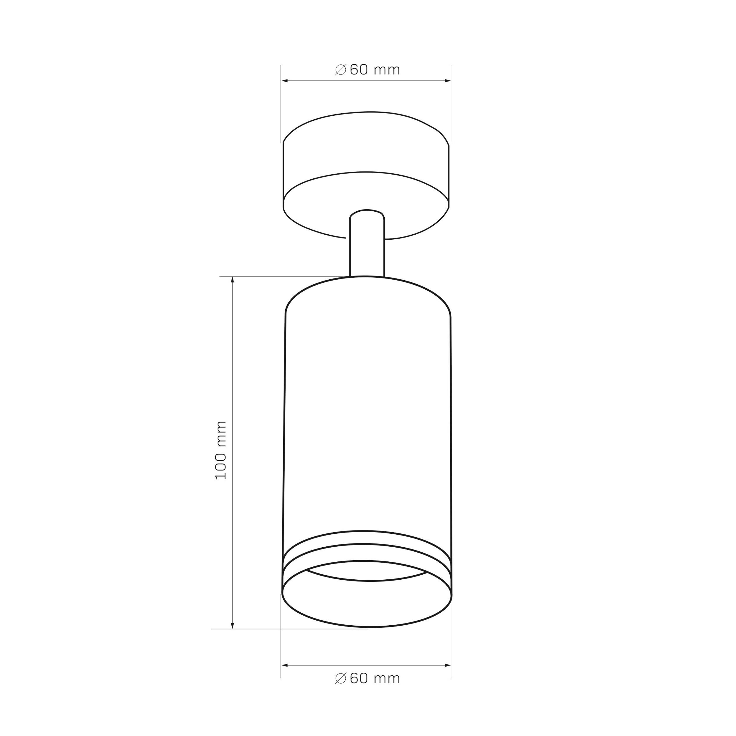 Reflektor Paris czarny GU10 Goldlux - 4