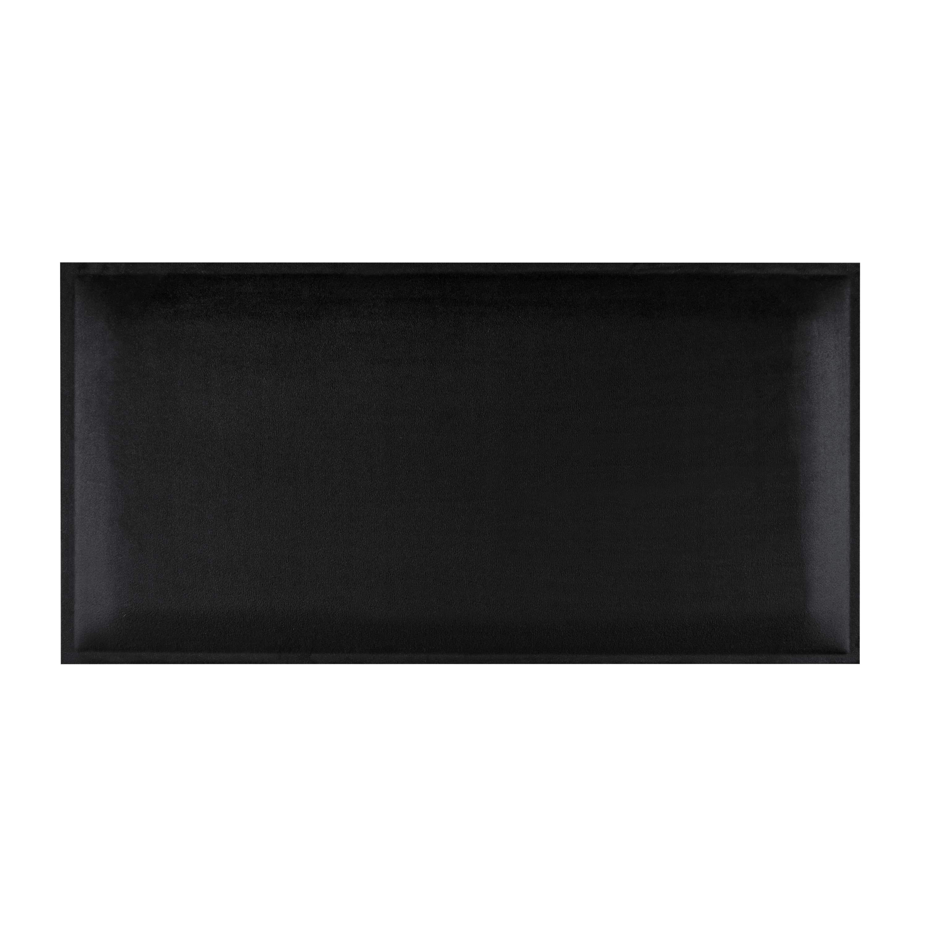 Panele ścienne tapicerowane 60x30 cm Puffyline Black - 2