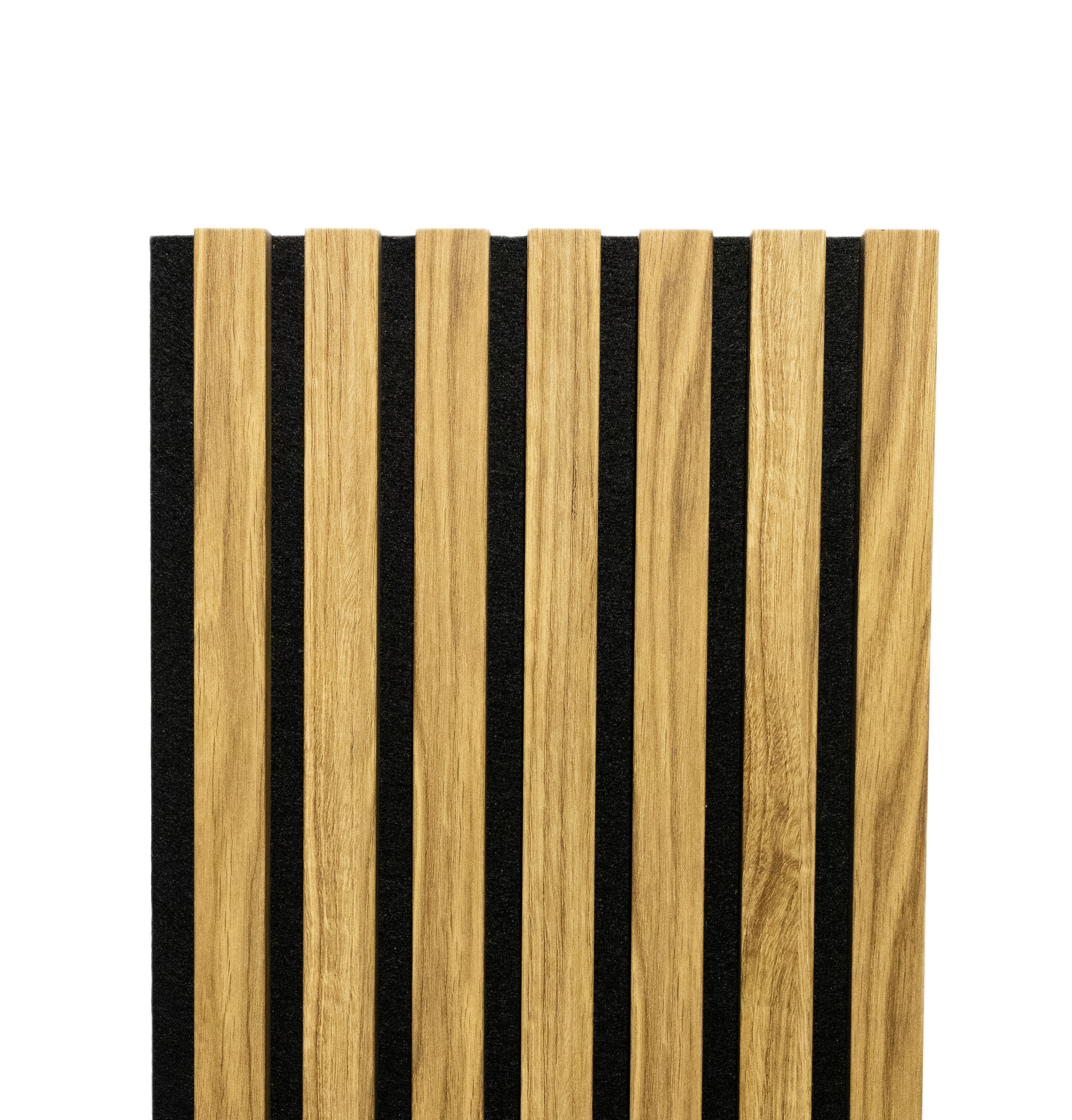 Panel ścienny 3D lamele na filcu 270x30 cm Dąb Catania 7 lameli - 3