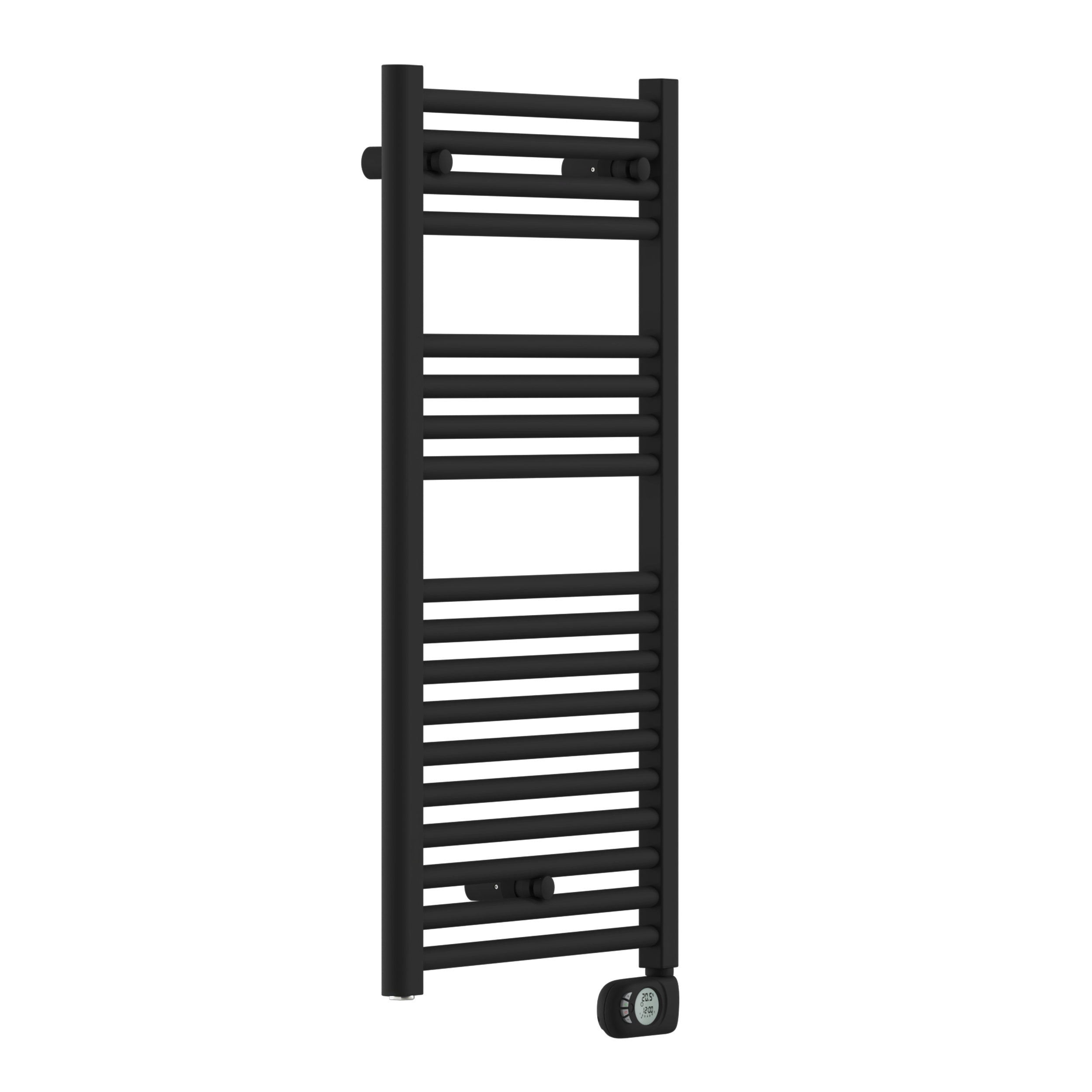 Grzejnik łazienkowy elektryczny 90x50 czarny Zehnder