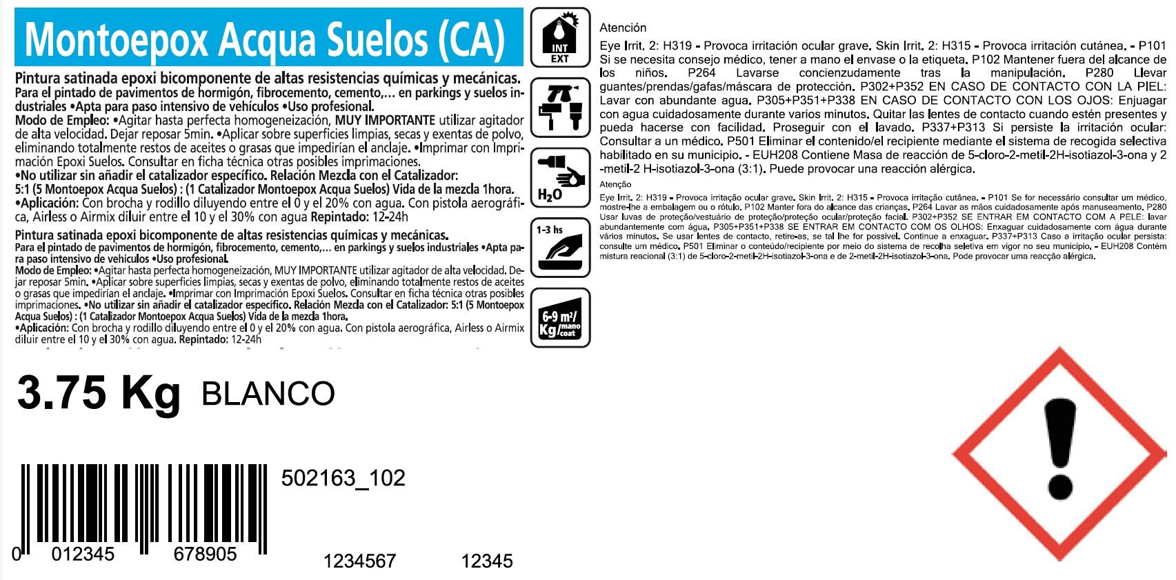 BASE PINTURA EPOXI SUELOS B/AGUA 2C 5KG TONOS CLAROS - 2
