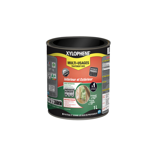 Traitement du bois multi-usages , XYLOPHENE 1L