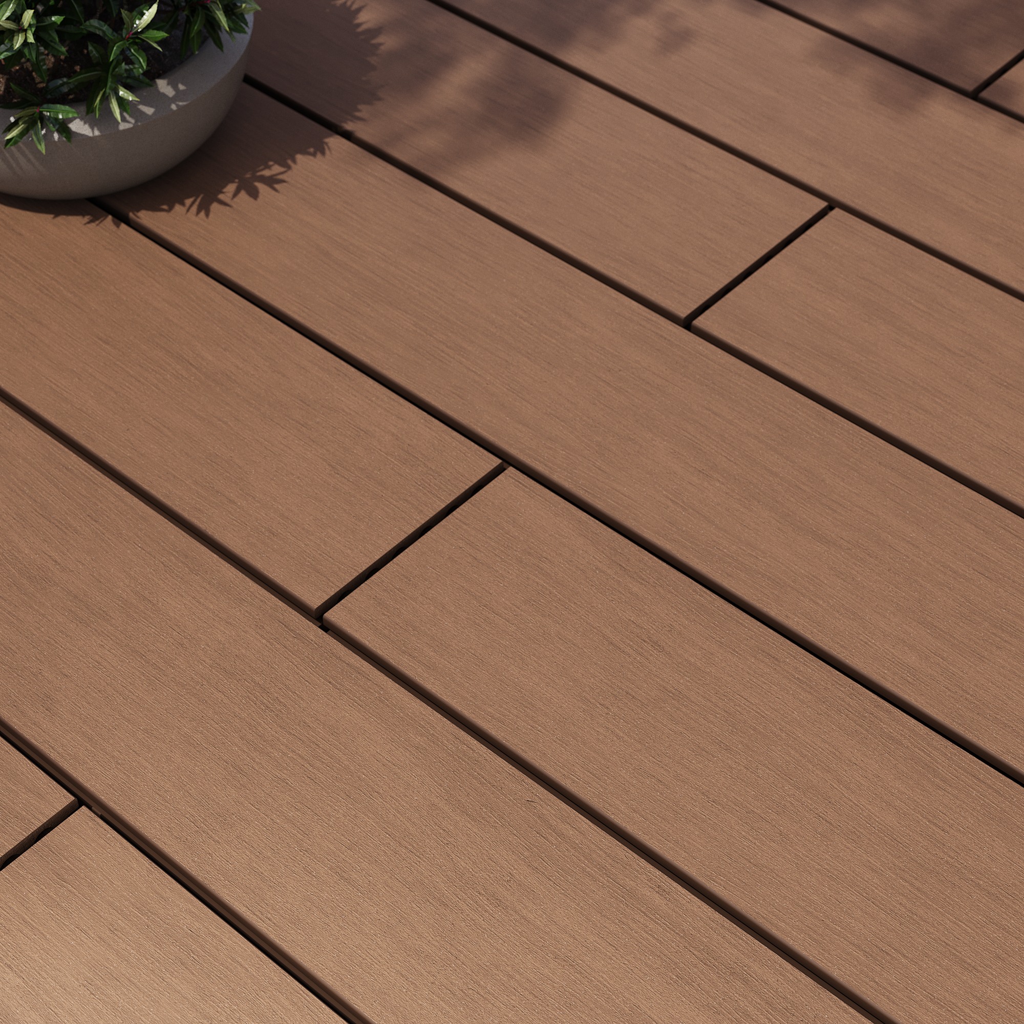 Deck Composite 240x14,5 cm 22 mm Teka Himya Naterial - 9