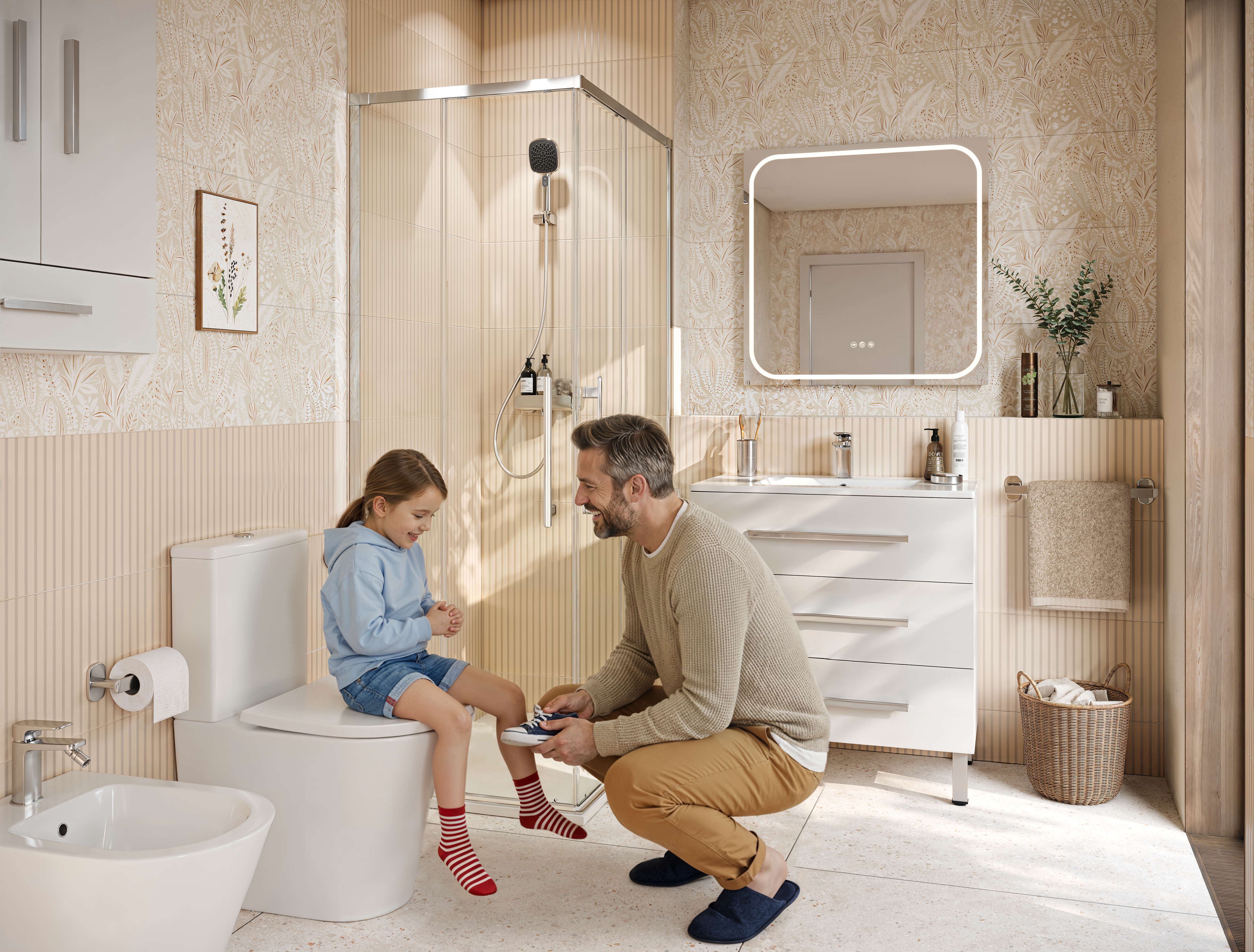 Grifo de ducha monomando SENSEA Remix cromo brillo Latón - 10