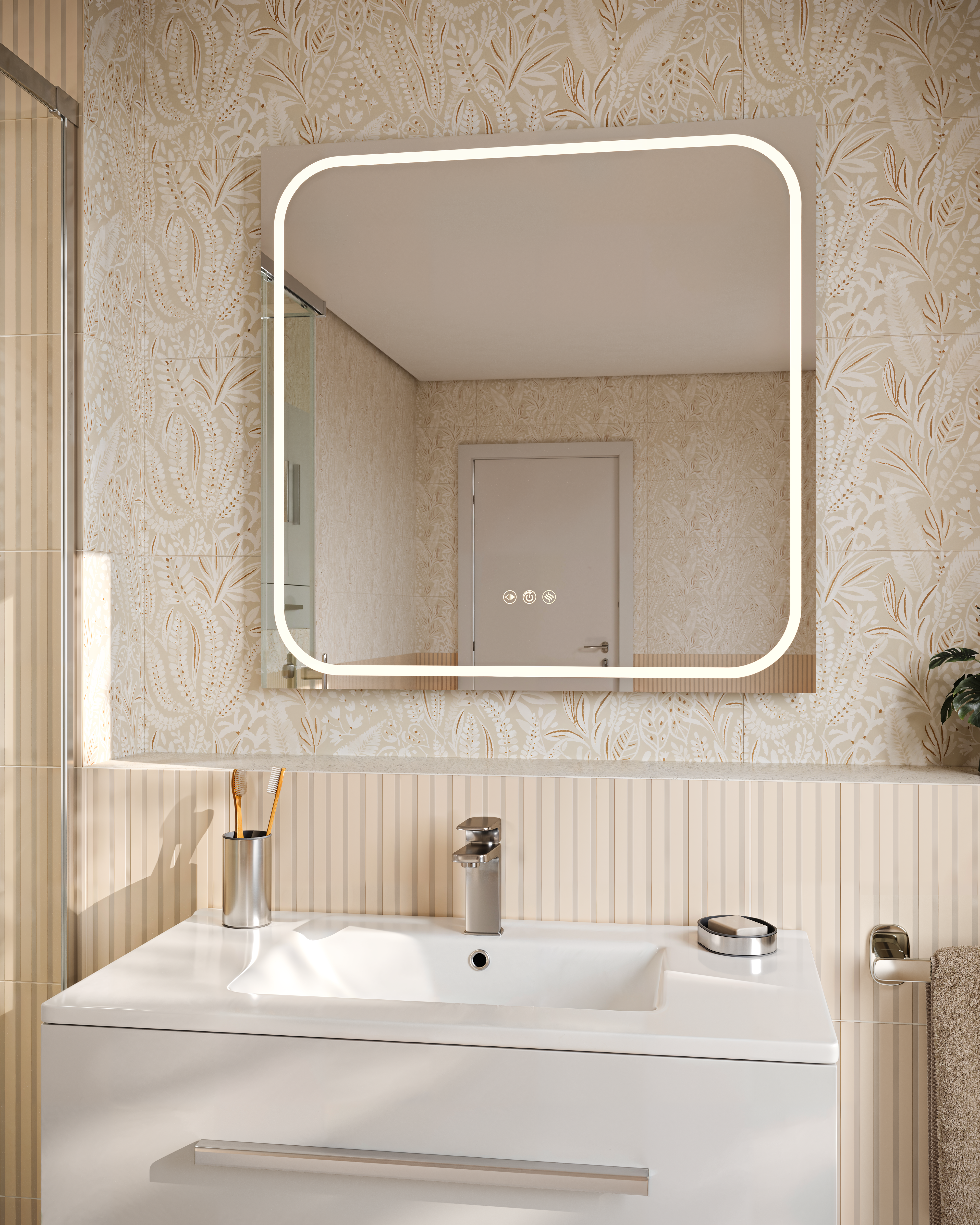 Grifo de lavabo SENSEA Remix monomando cromo brillo. Antical. Latón  - 10